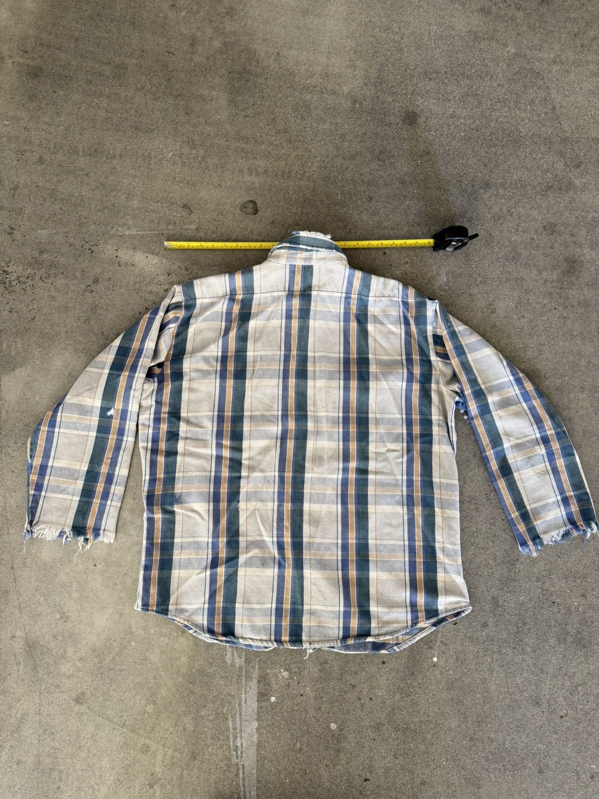 Vintage 1950s-60s Distressed Button Up Size US XL / EU 56 / 4 - 5 Thumbnail