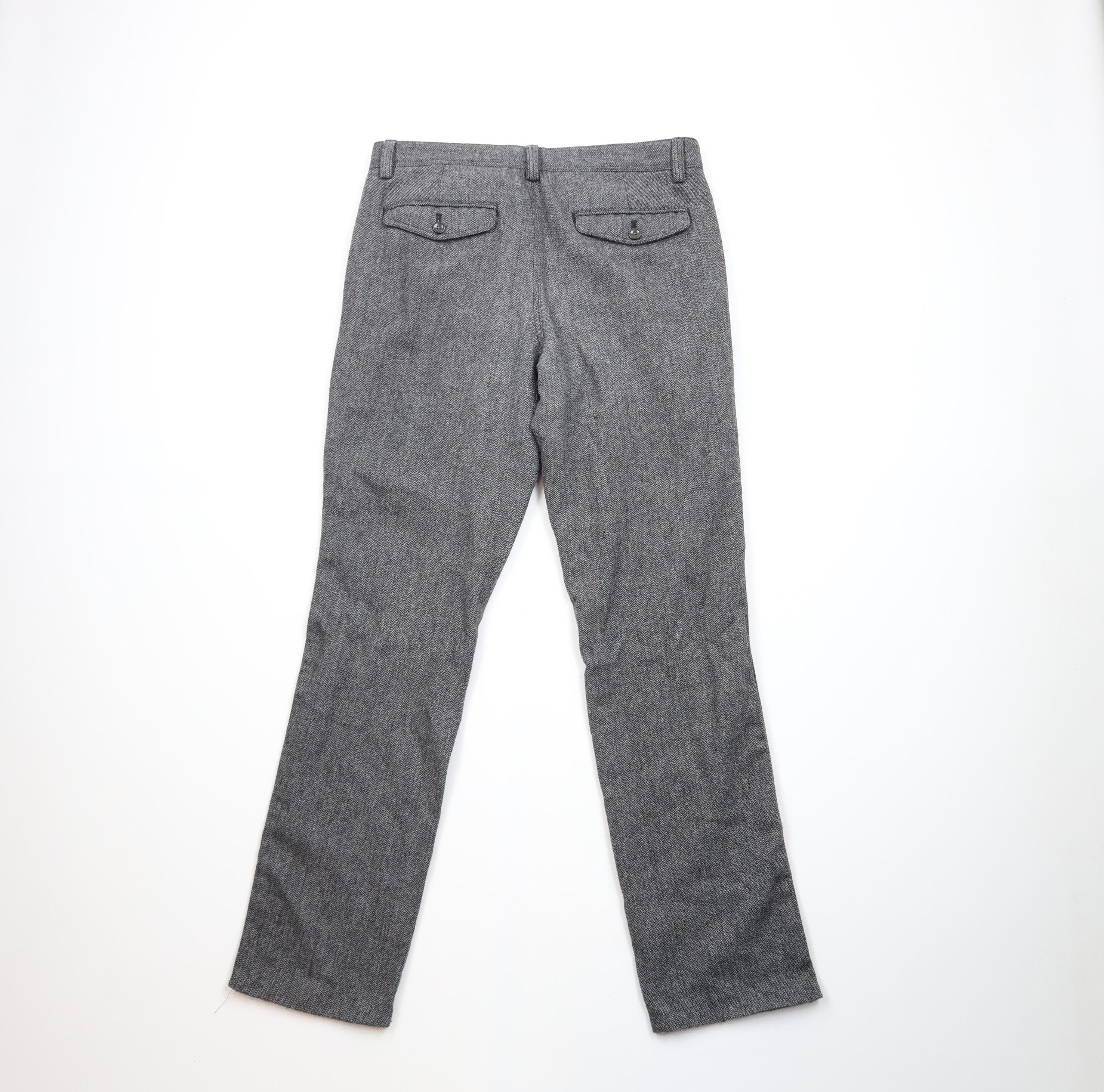Banana Republic × Vintage Banana Republic Wool Blend Herringbone Aiden Fit Chino Pants Size US 33 - 10 Thumbnail