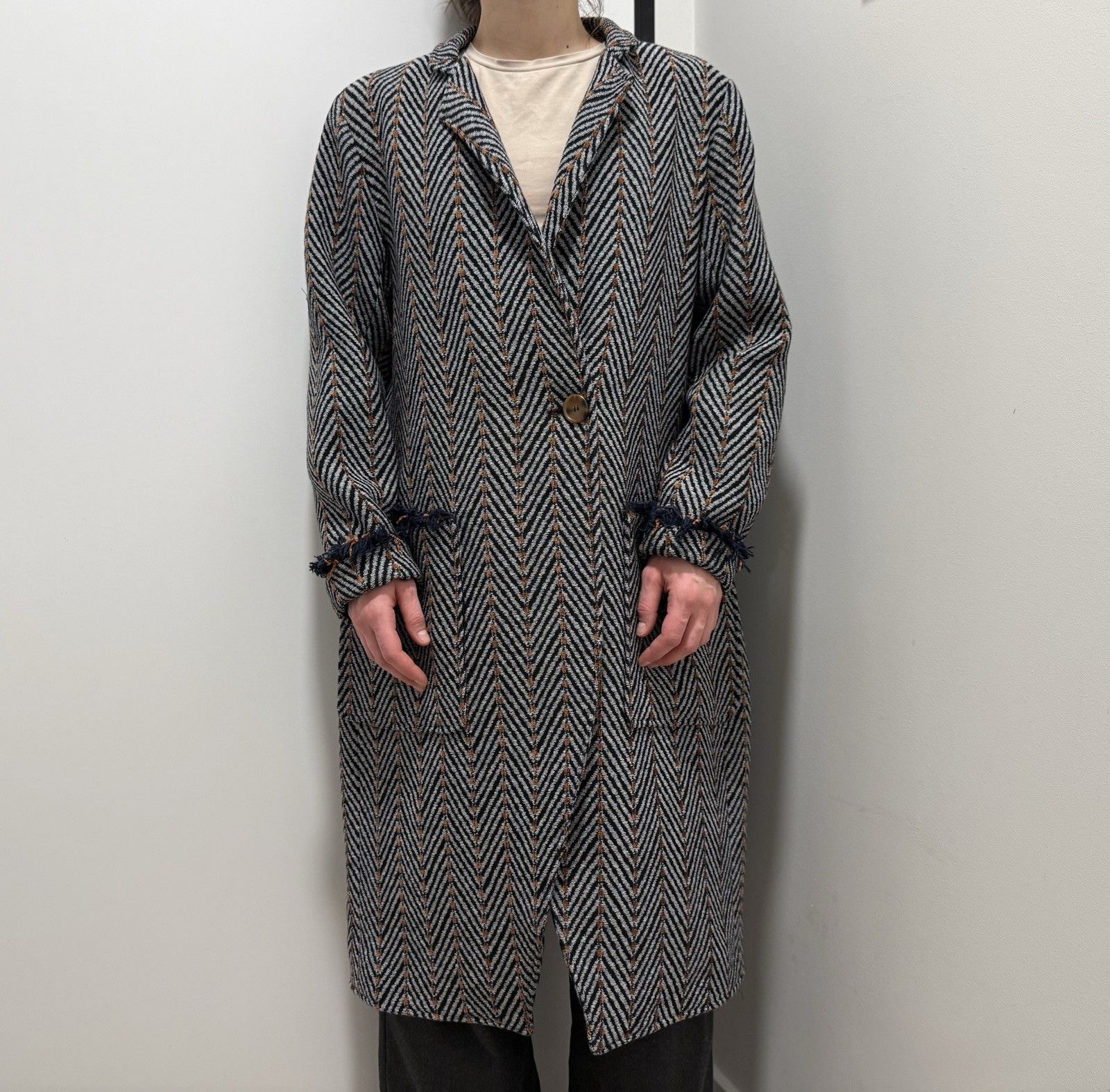 Ulla Johnson Ulla Johnson Eleanor Coat Womens Long Graphite Jacket size S Size S / US 4 / IT 40 - 3 Thumbnail