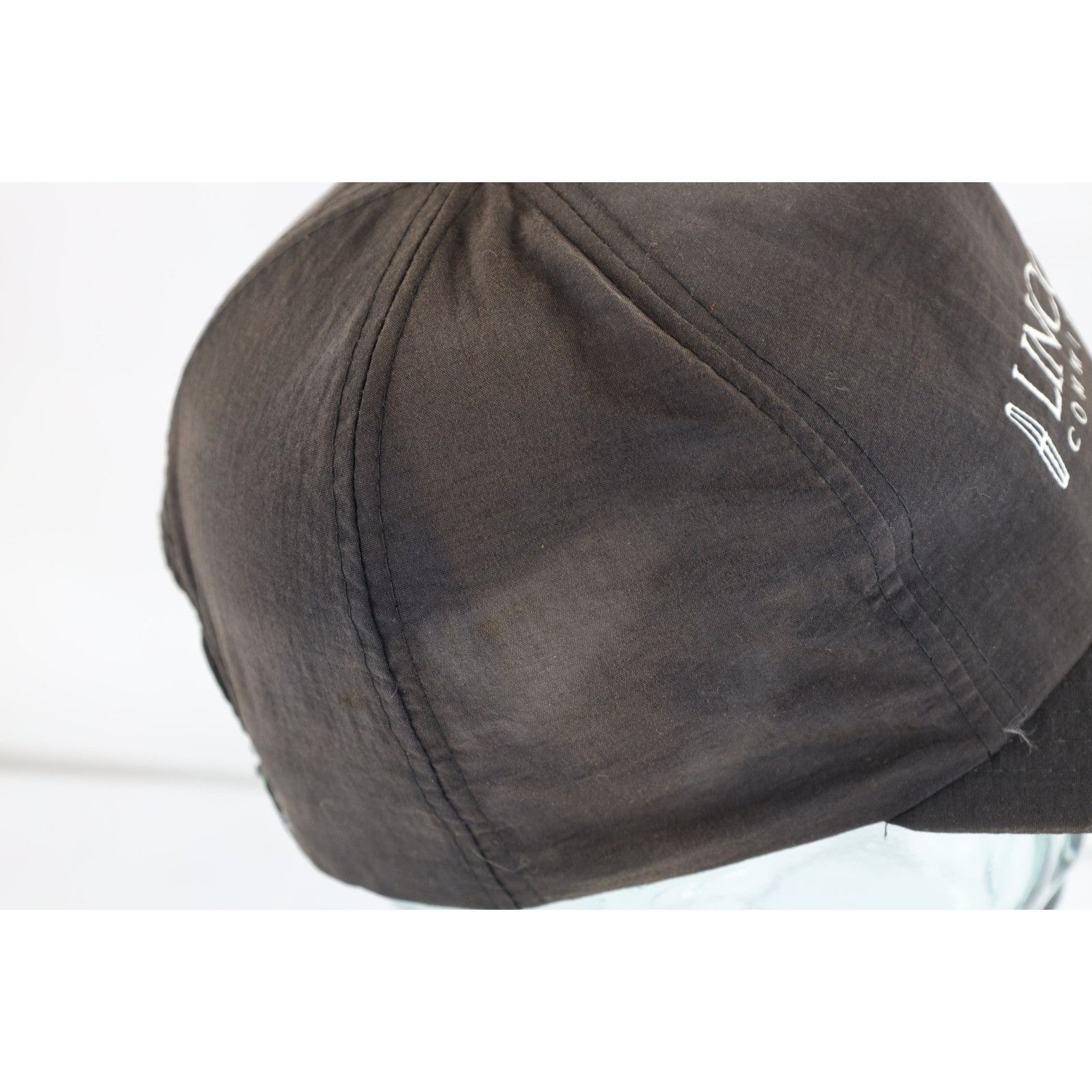 Vintage Vintage 80s 90s Spell Out Lincoln Car Sun Faded Snapback Hat Size ONE SIZE - 8 Thumbnail