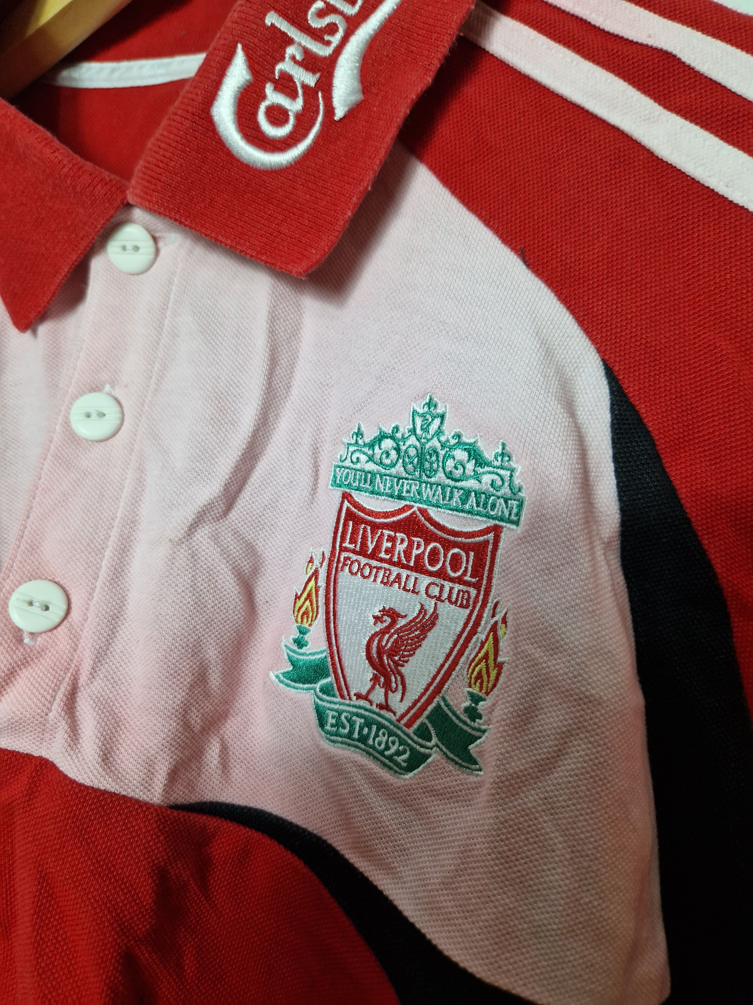 Adidas Adidas Liverpool FC England soccer football polo t-shirt Size US L / EU 52-54 / 3 - 5 Thumbnail