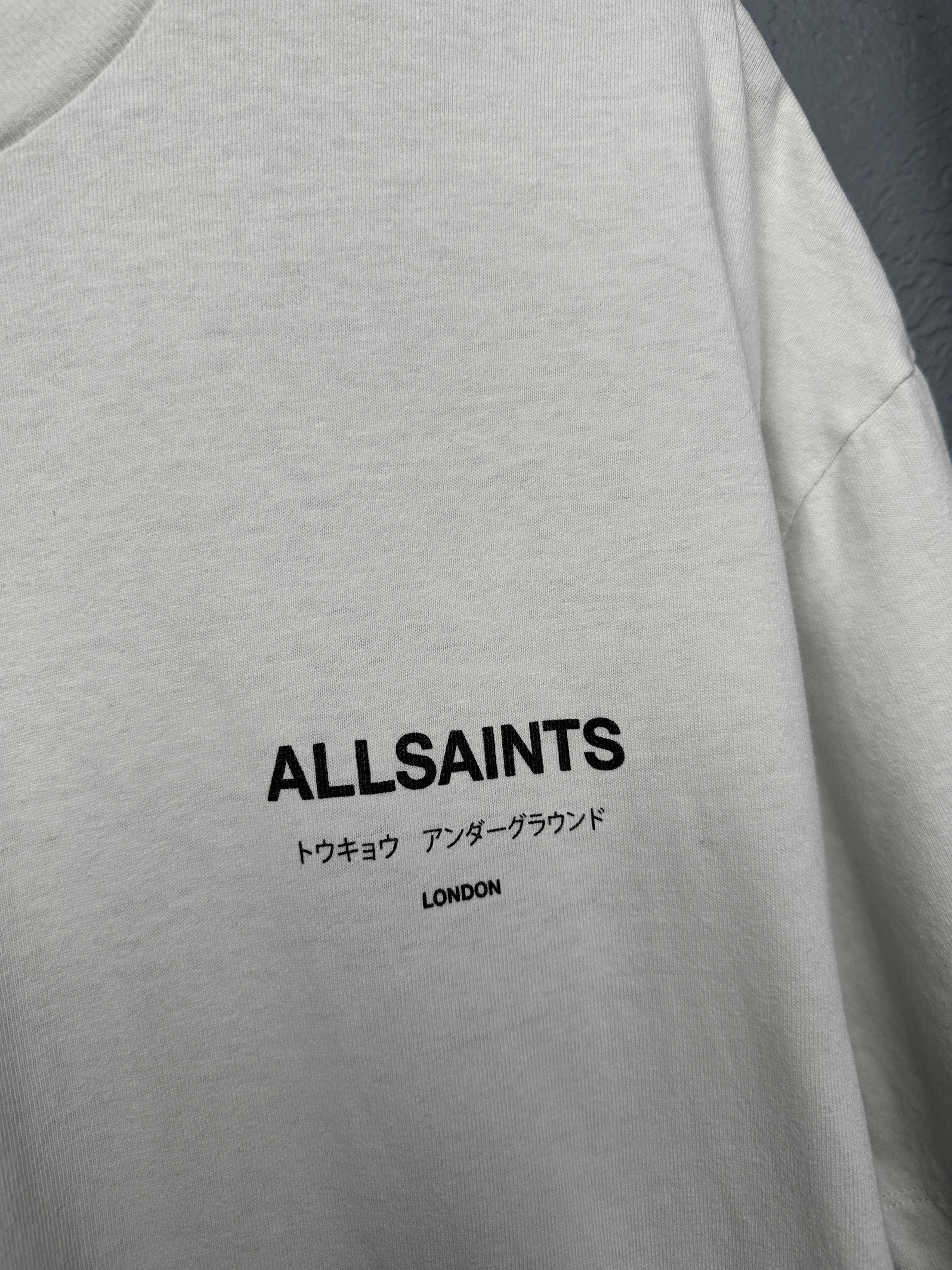 Allsaints Allsaints Mens Underground Oversized T-Shirt Size US S / EU 44-46 / 1 - 5 Thumbnail