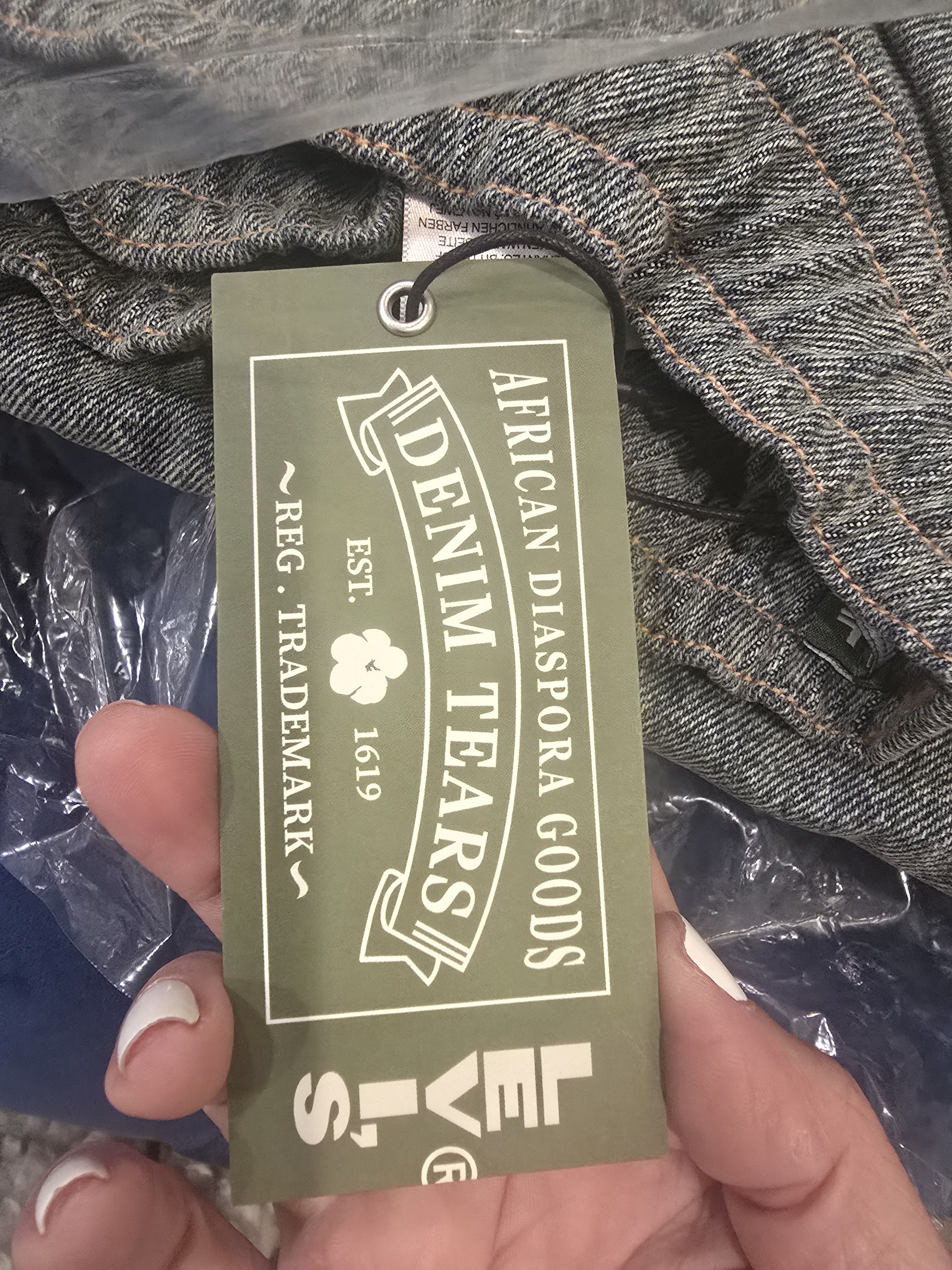 DENIM TEARS × Levi's Denim Tears x Levi's Denim Track Pants - M Size US 32 / EU 48 - 9 Thumbnail