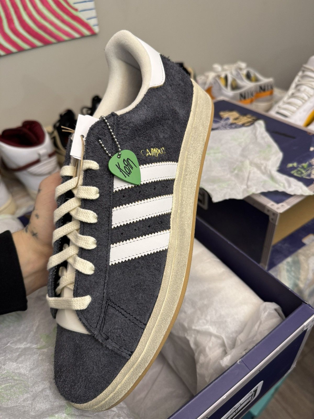 Adidas KORN x Campus 2 Size US 13 / EU 46 - 7 Thumbnail