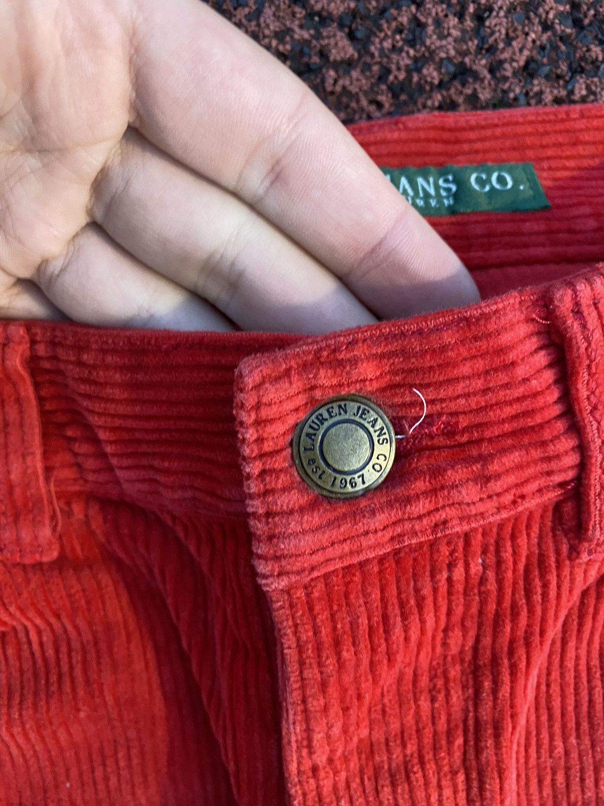 Polo Ralph Lauren × Vintage Polo Ralph Lauren Vintage Velvet Pants Denim OldMoney Size 24" / US 00 / IT 34 - 12 Thumbnail