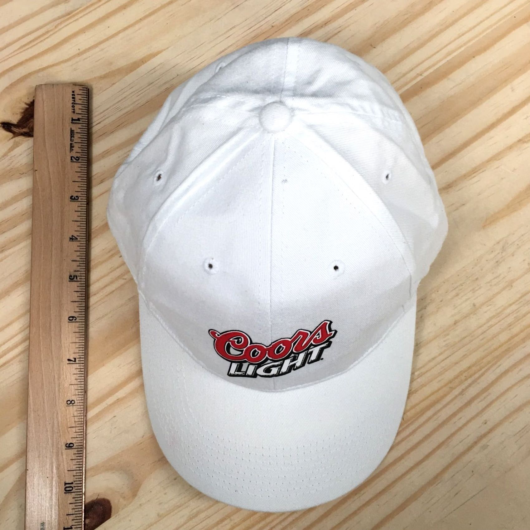 Logo 7 Coors Light Logo Baseball Cap Summer Hat Mens One Size White Cotton Adjustable Size ONE SIZE - 5 Thumbnail