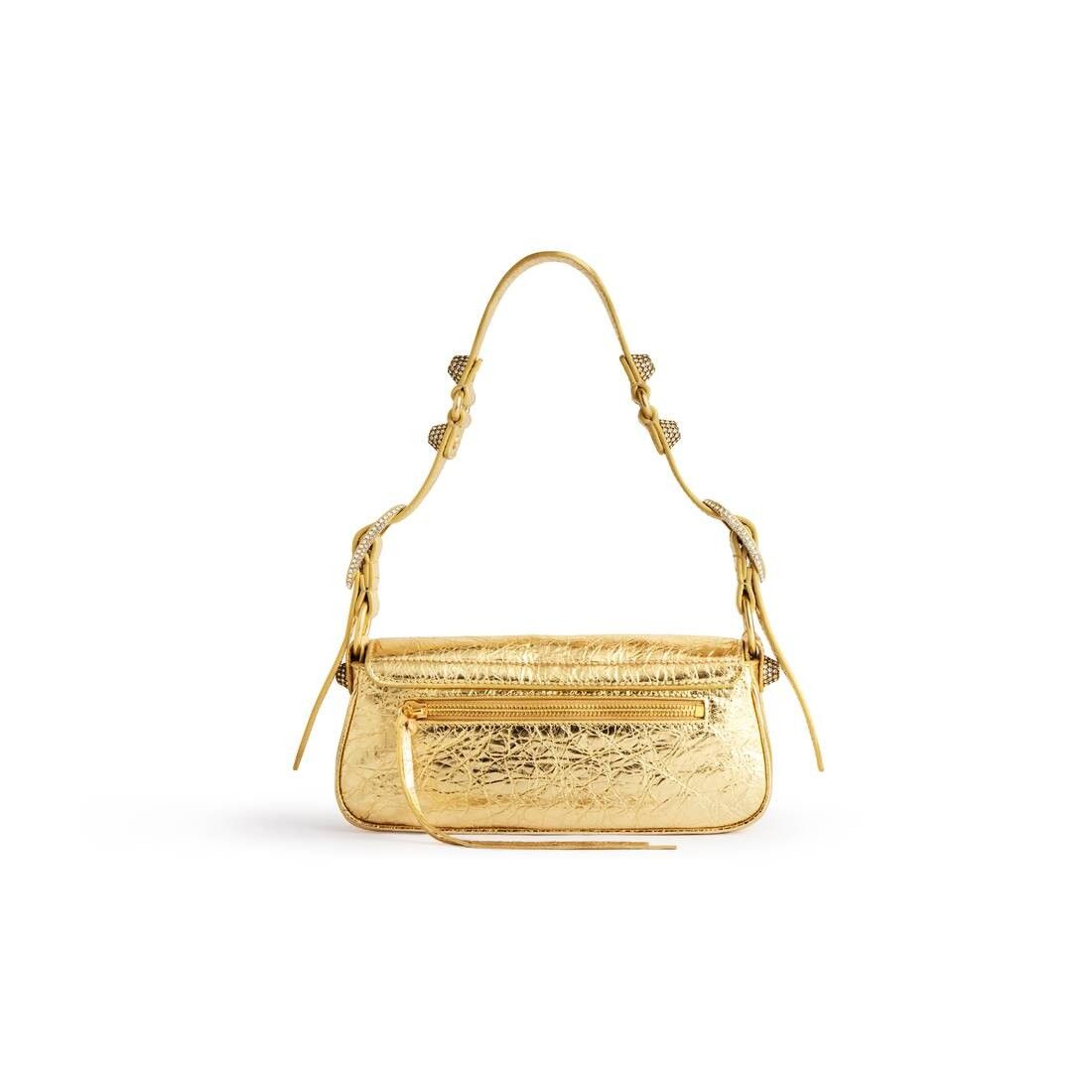 Balenciaga o1mt1gz0525 Size: OS / Le Cagole XS Sling Bag Metallized Size ONE SIZE - 4 Thumbnail