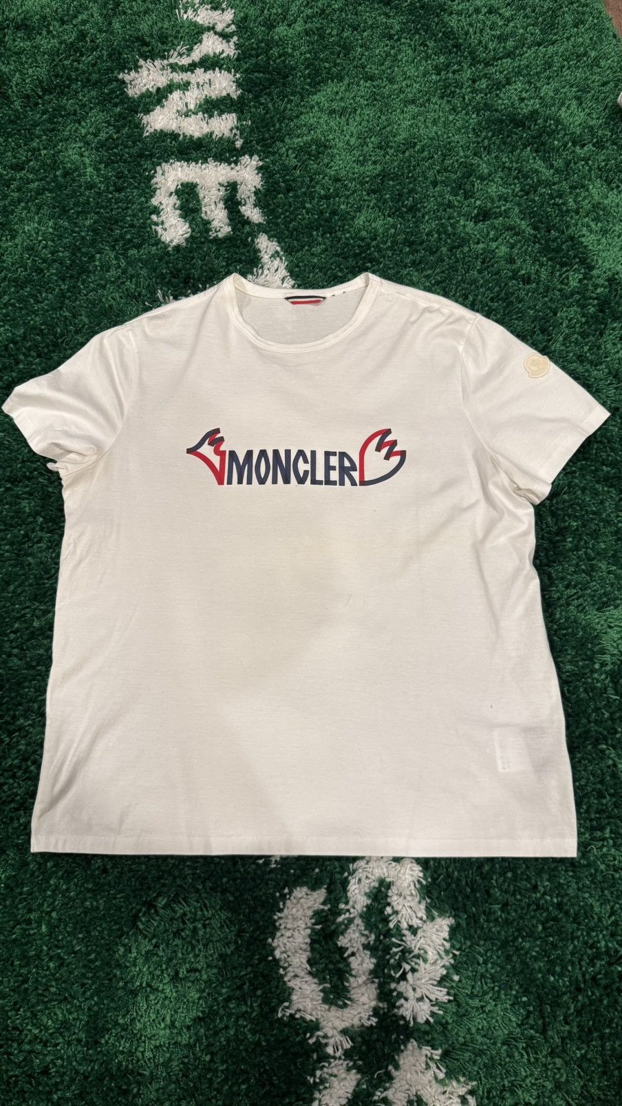 Moncler Moncler Logo Tshirt Size US XXL / EU 58 / 5 - 1 Thumbnail