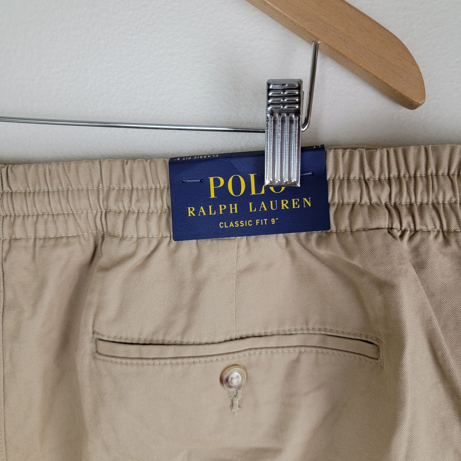 Polo Ralph Lauren Polo Ralph Lauren Chino Shorts Khaki Beige Classic Fit 9" Size US 40 / EU 56 - 9 Thumbnail