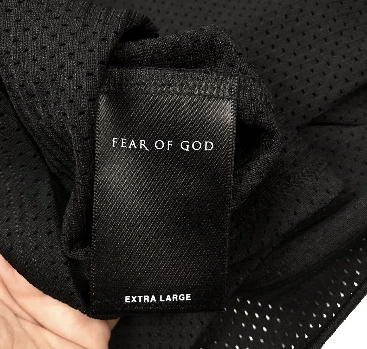 Fear of God 5th COLLECTION 2017 MESH JERSY OVERSIZED T-SHIRT Size US XL / EU 56 / 4 - 4 Thumbnail
