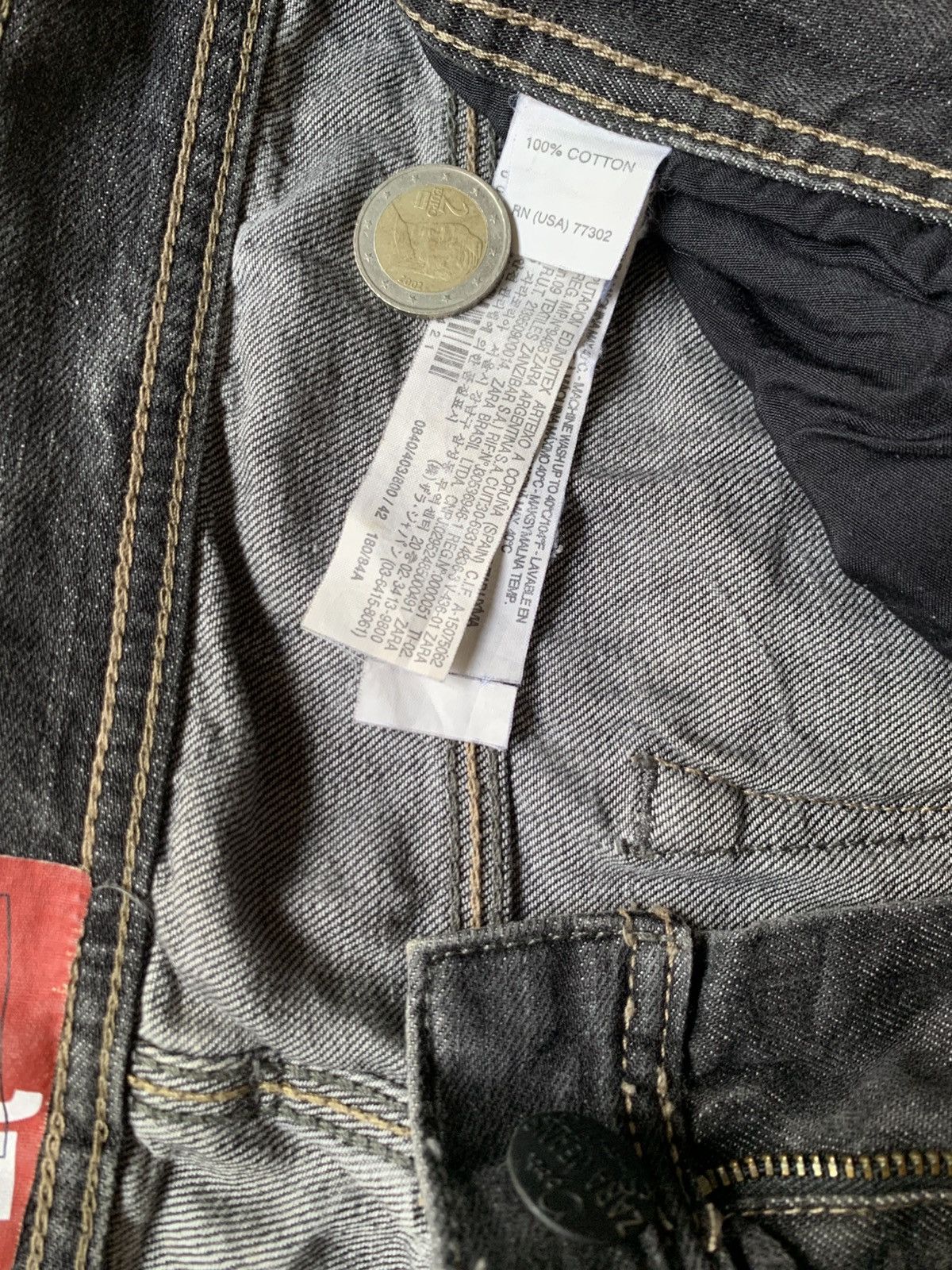 If Six Was Nine Zara ripped distressed jeans Size US 32 / EU 48 - 7 Thumbnail