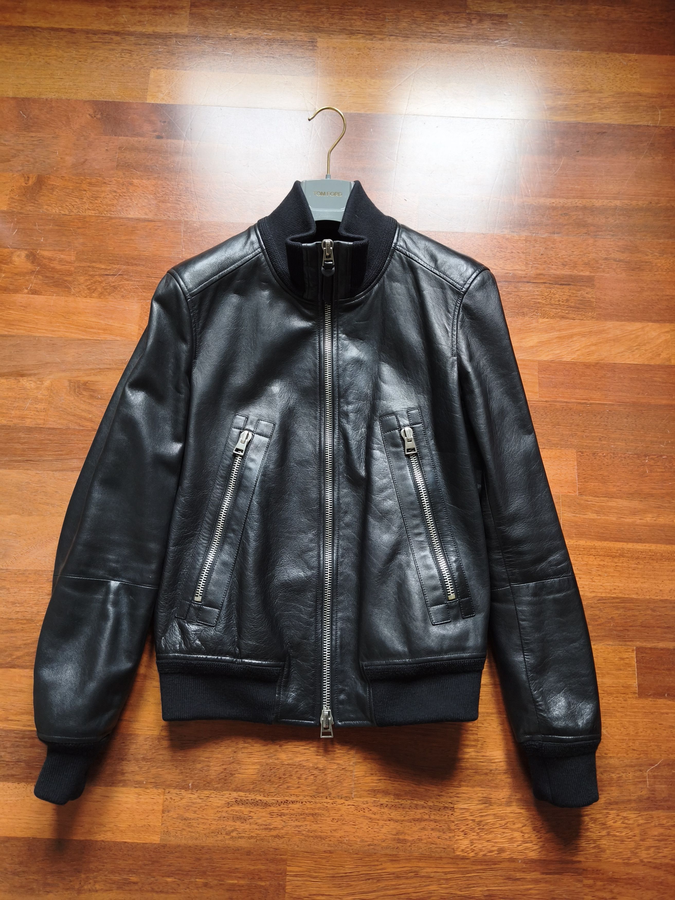 Tom Ford Tom Ford Leather Jacket Size US M / EU 48-50 / 2 - 1 Thumbnail