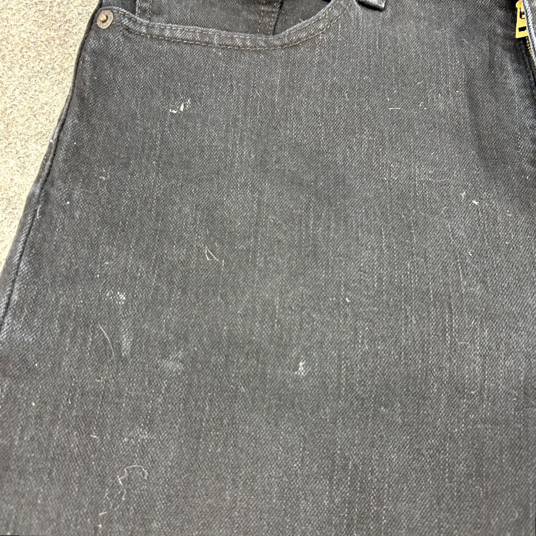 Levi's Levi's 512 Jeans Mens 33x30 Black Slim Straight Denim Cotton 5-Pocket Leg Regular Size Type Jeans Womens? Size US 33 - 3 Thumbnail