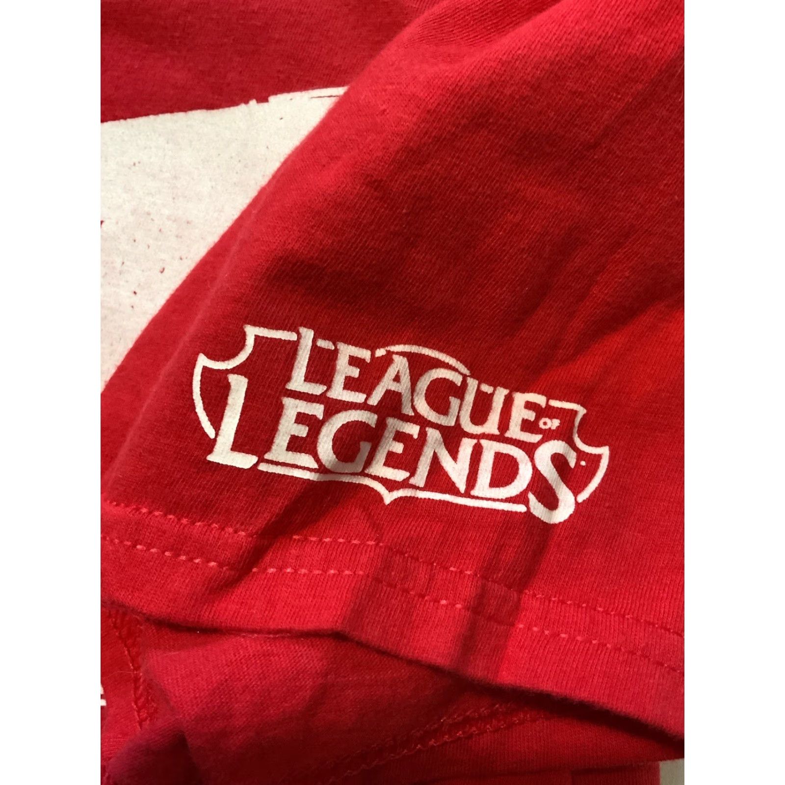 Anvil VINTAGE League Of Legends PAX East Exclusive Mid Lane Main Power Without Limit Gaming Graphic T-Shirt Sz. L Men Red Size US L / EU 52-54 / 3 - 7 Thumbnail