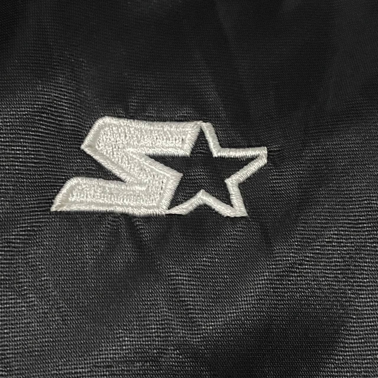 Vintage Starter Oakland Riders NFL Team Puffer Bomber Jacket