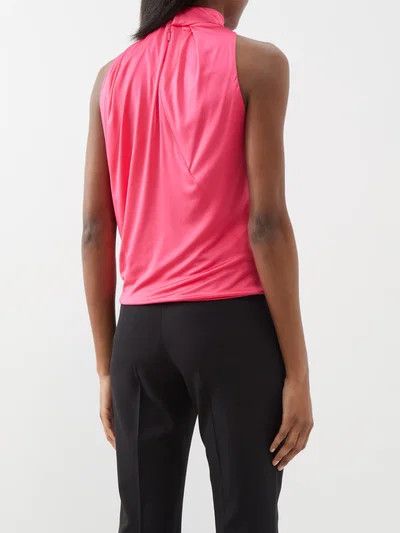 Versace o1y0226 Blouse in Fuchsia Size S / US 4 / IT 40 - 4 Thumbnail