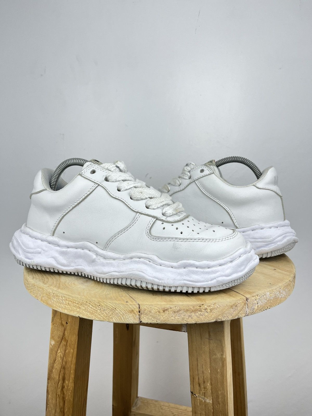 Maison MIHARA YASUHIRO "WAYNE" OG Sole Leather Low-top Sneaker Size US 7 / EU 40 - 1 Thumbnail