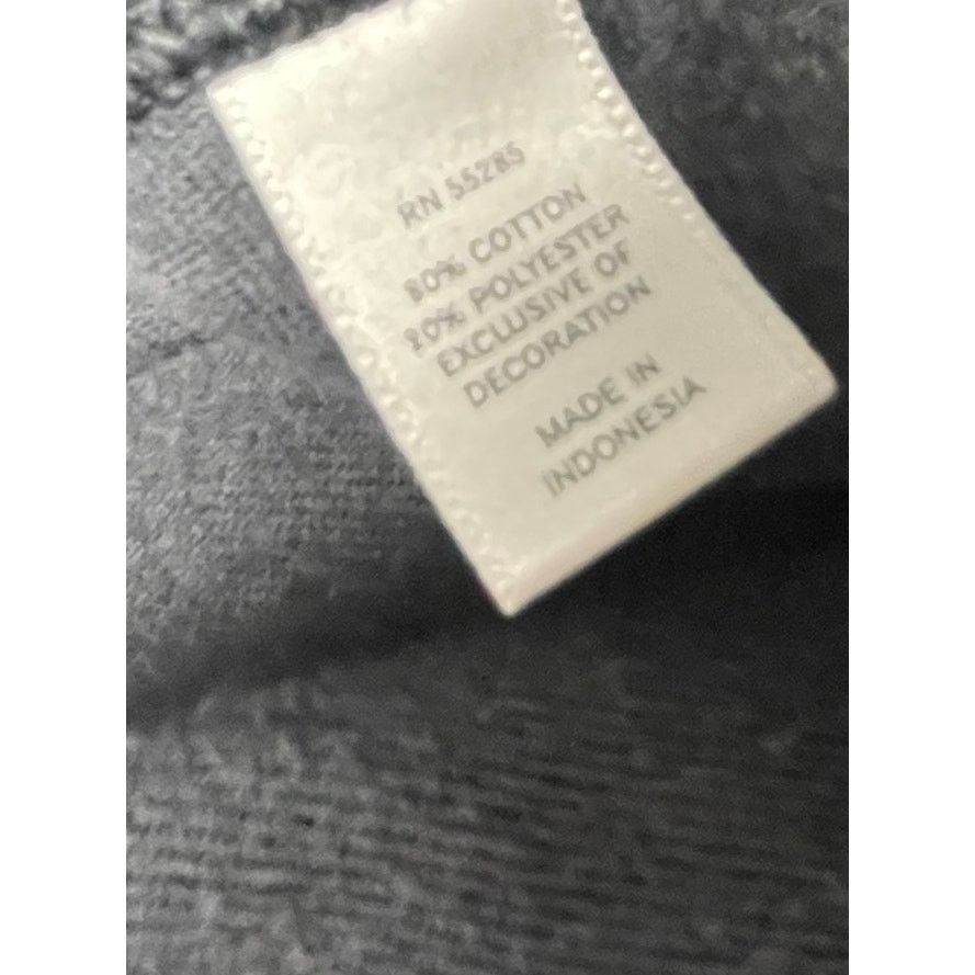 Express Express Charcoal Black Y2K Velour Pull On Pants Flare Leg Size 26" / US 2 / IT 38 - 4 Thumbnail
