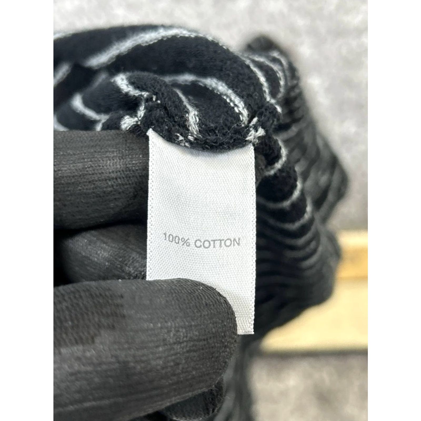 J. Jill VINTAGE J. Jill Women's Sweater Pullover S Black Striped Knit Casual Fall Winter Size S / US 4 / IT 40 - 4 Thumbnail