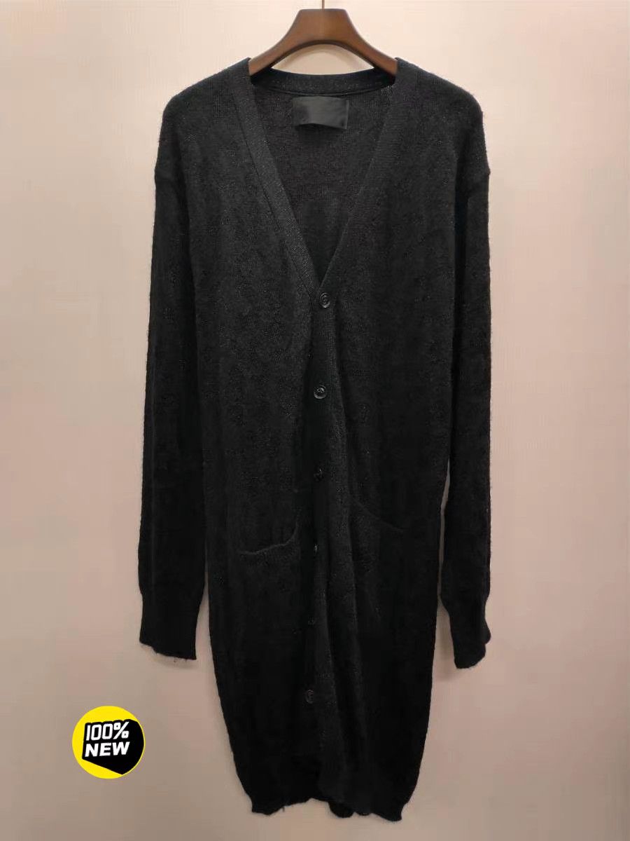 Roen Mainline Long Dark Cardigan K11
