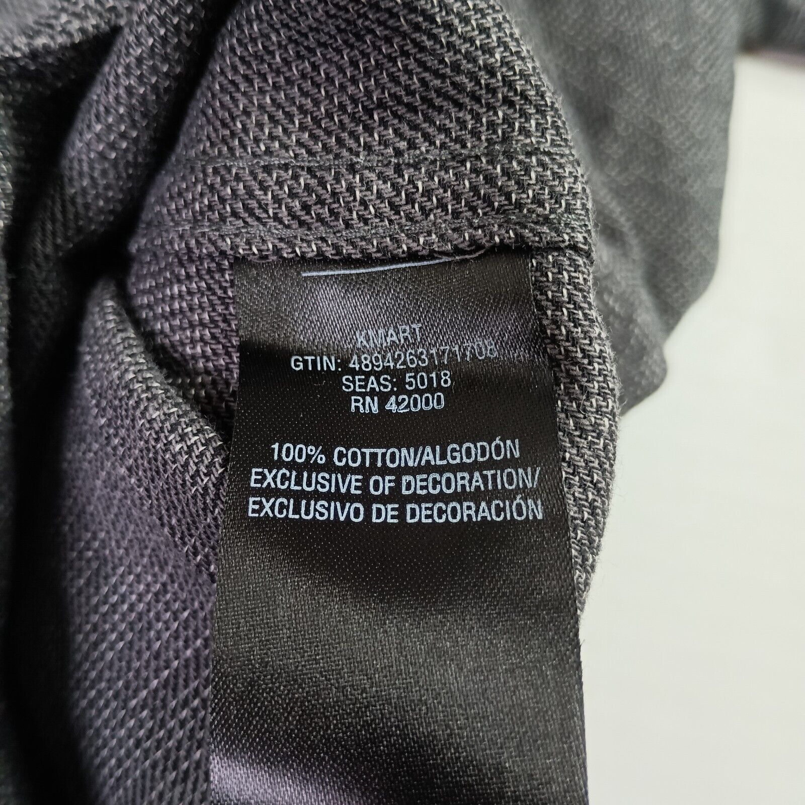 Northwest Territory Northwest Territory Shirt Men's 2XL Dark Gray 100% Cotton Size US XXL / EU 58 / 5 - 7 Thumbnail