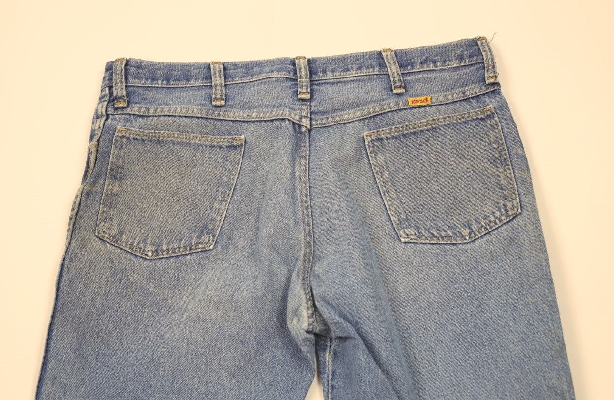 Vintage Vintage 70s 80s Streetwear Straight Leg Denim Jeans USA Size US 34 / EU 50 - 11 Thumbnail