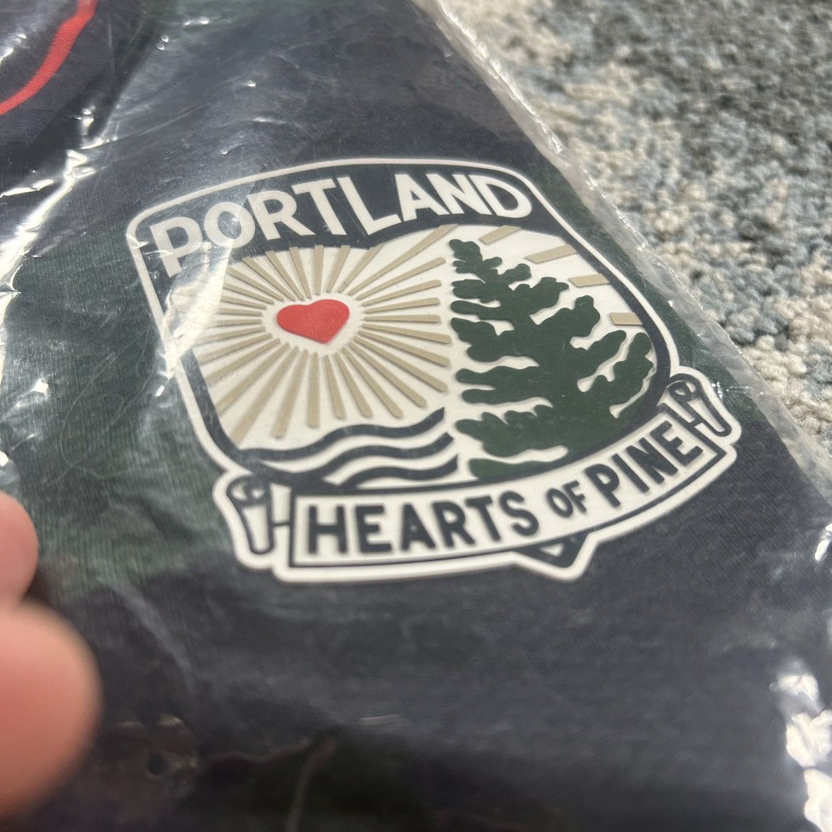 Hummel PORTLAND HEARTS OF PiNE MAiNE WOODS & WATER L/S POLO COLLAR Size US XXL / EU 58 / 5 - 17 Thumbnail