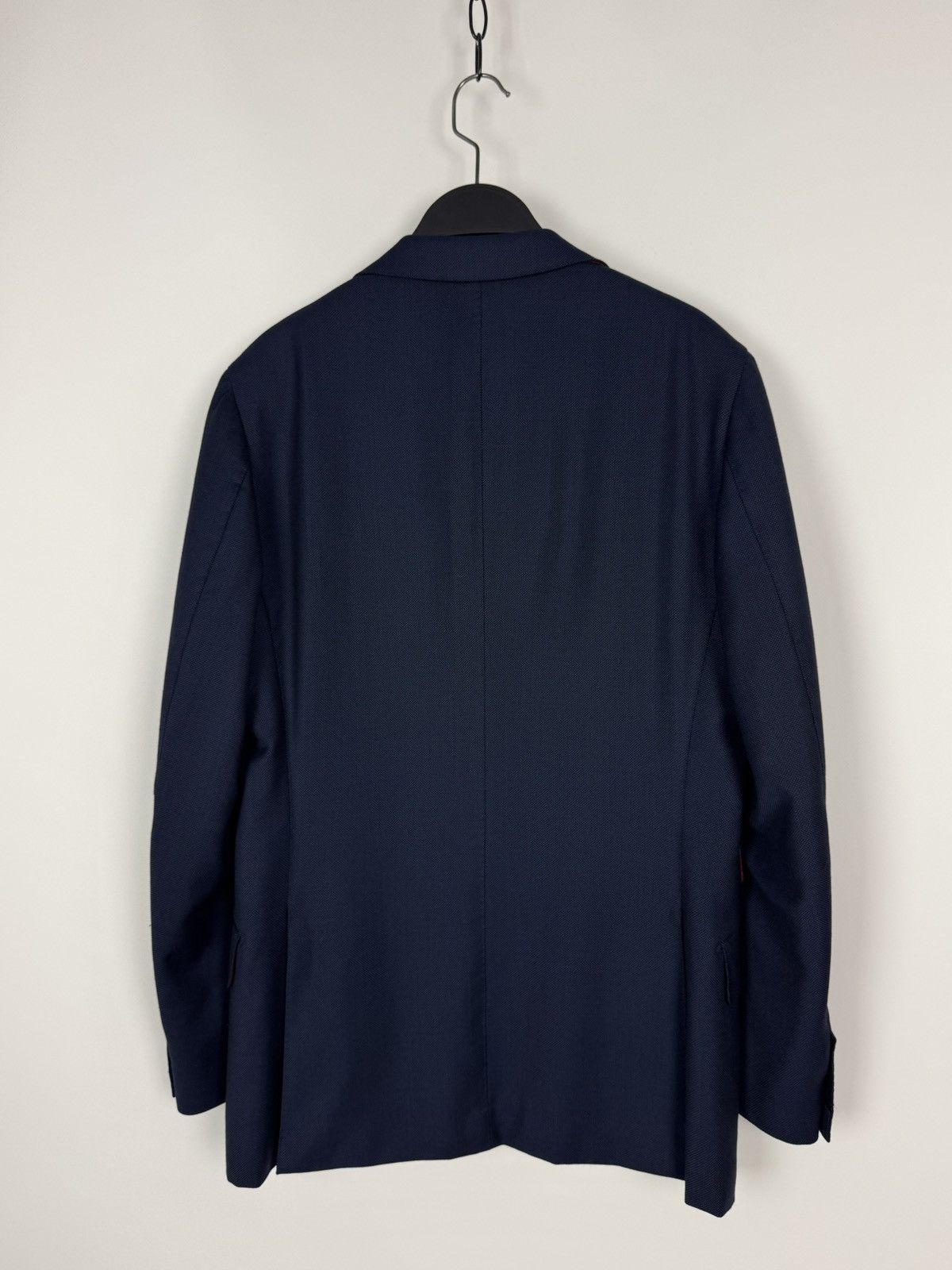 Suitsupply Suitsupply Sienna Wool Blue Men’s Blazer Jacket Size 46S - 9 Thumbnail