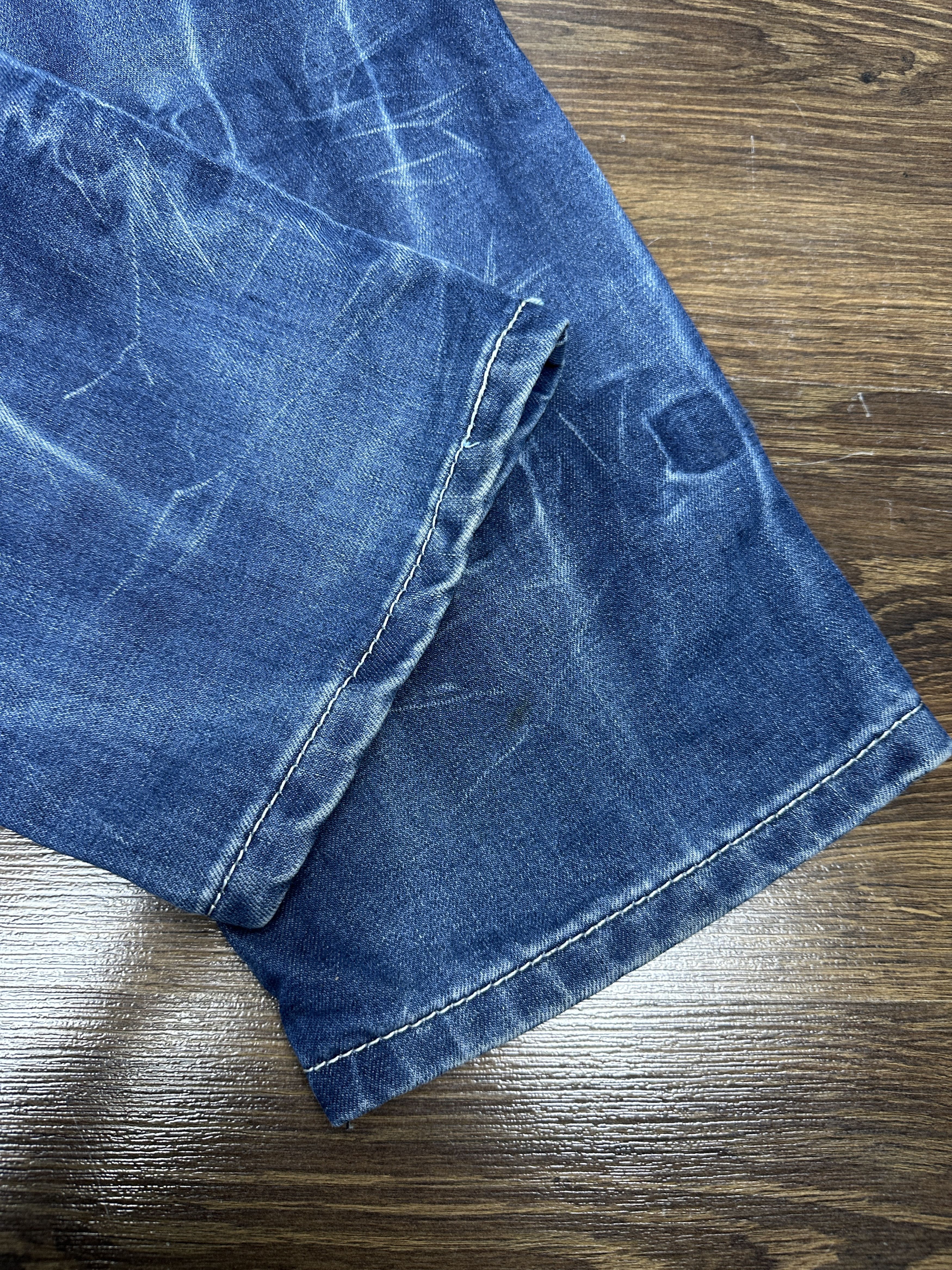 Japanese Brand Kosmo Lupo Jeans Mens Denim Pants Size US 38 / EU 54 - 14 Thumbnail