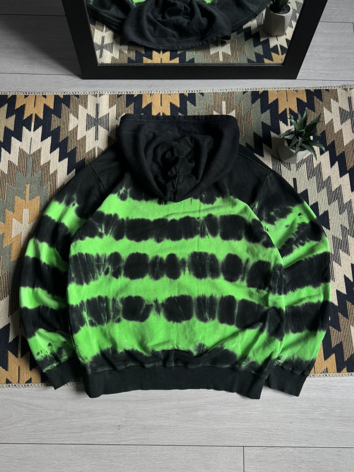 Diesel Diesel Teen Reflective Print Tie-Dye Hoodie Size US S / EU 44-46 / 1 - 8 Thumbnail