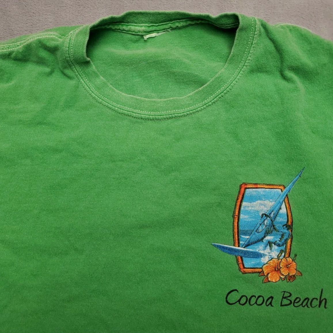 Vintage VINTAGE Cocoa Beach Shirt Men M Green Surf Shop Surfing X Treme Y2K Florida Shirt Mens Green Beach Surf Retro 90s Keywords? Size US M / EU 48-50 / 2 - 4 Thumbnail