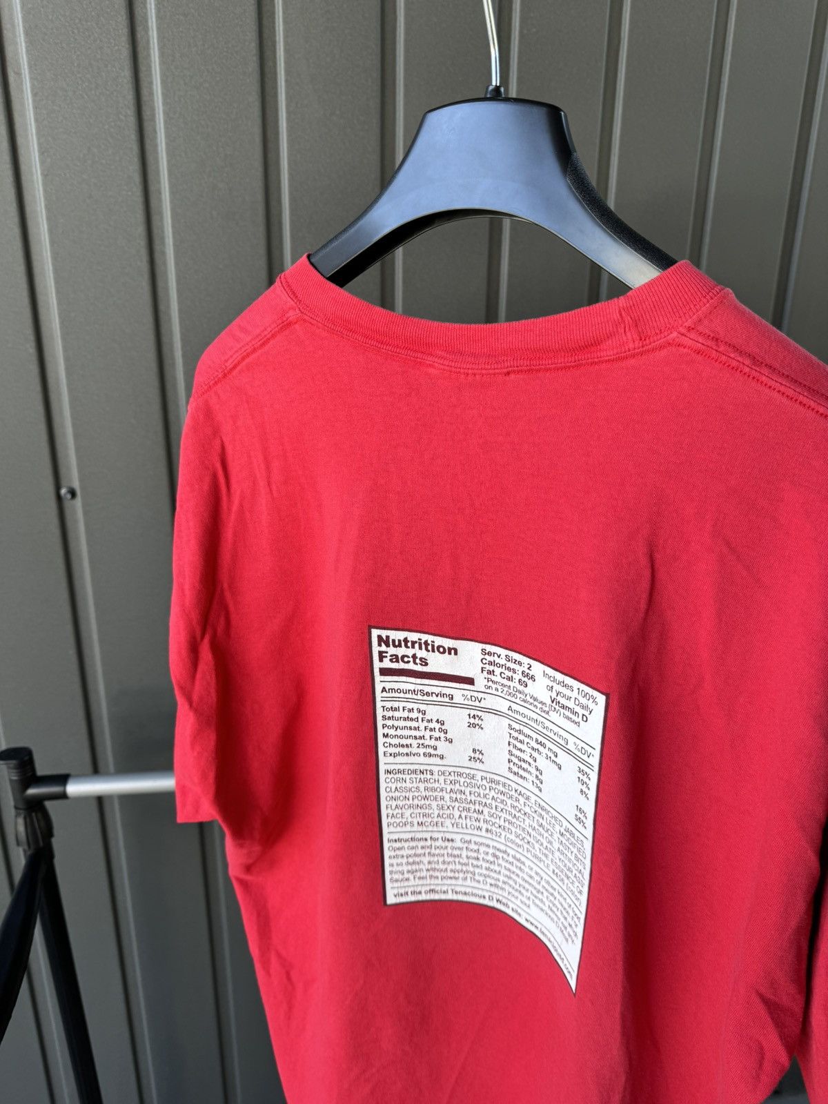 Band Tees × Vintage Vintage 2000s Tenacious D Meat Sauce T Shirt Devil Y2K Size US XL / EU 56 / 4 - 13 Thumbnail