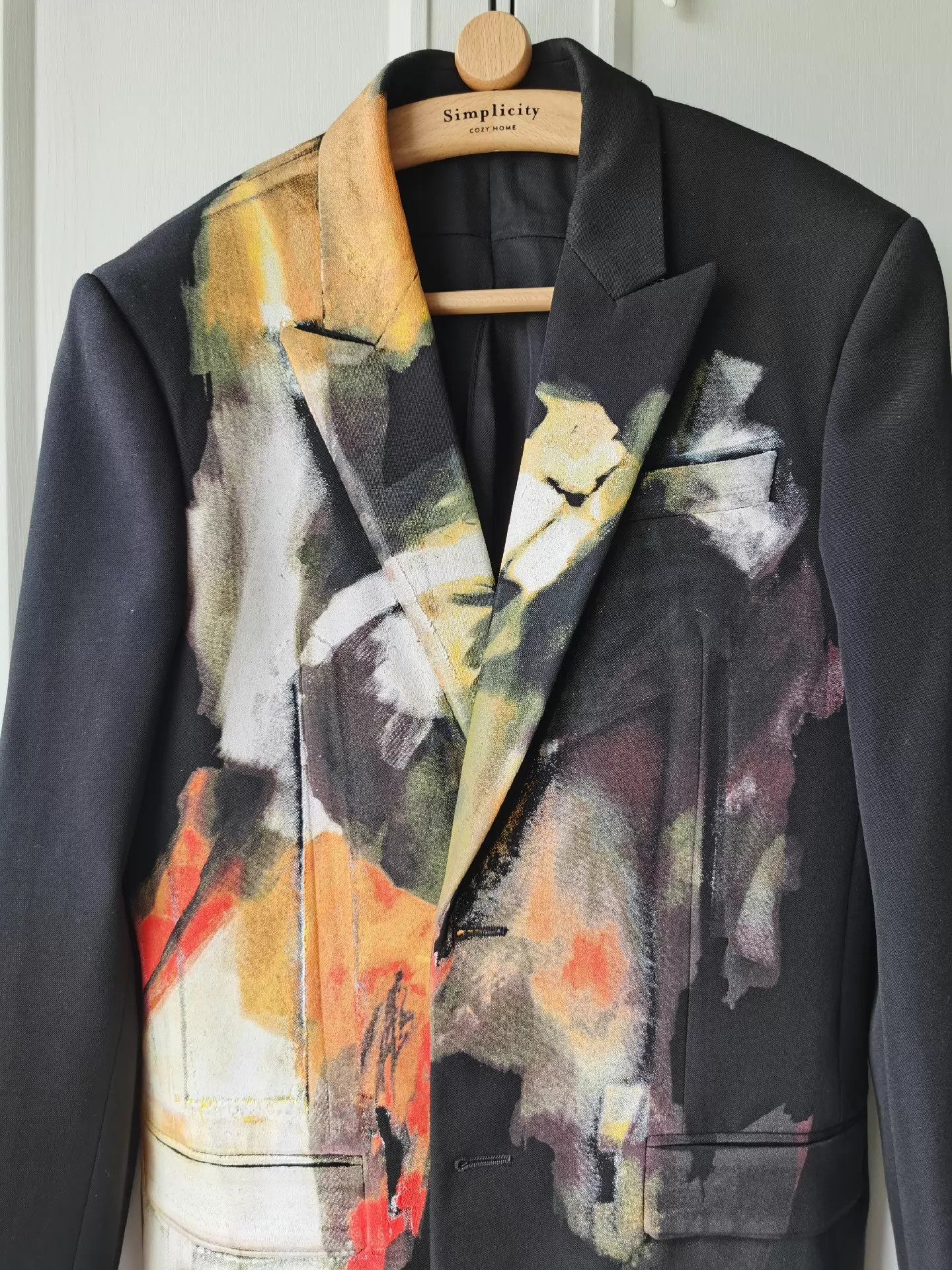Givenchy GIVENCHY Graffiti Runway Vintage Unworn Suit 46 Size US S / EU 44-46 / 1 - 7 Thumbnail