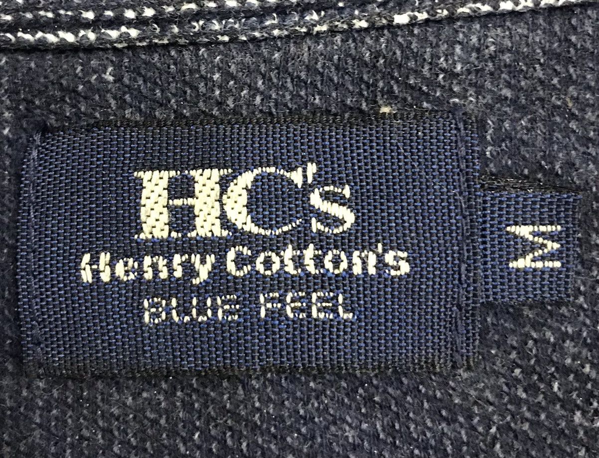 Henry Cotton's × Japanese Brand × Vintage Vintage HC’s Henry Cotton’s Blue Feel Made In Japan Jacket Size US M / EU 48-50 / 2 - 10 Thumbnail