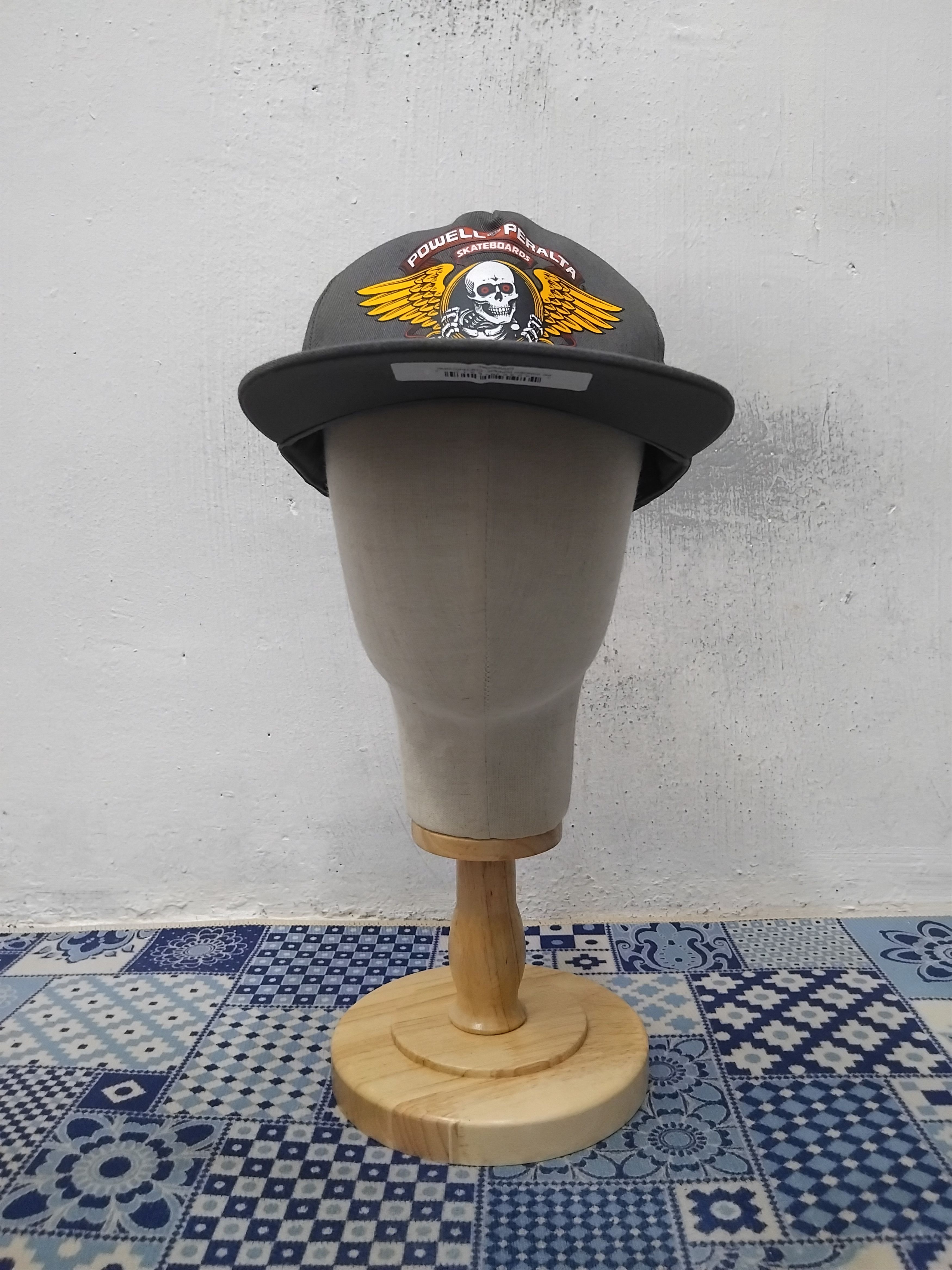 Powell Peralta 💥Powell Peralta Charcoal colour skull winged cap Size ONE SIZE - 5 Thumbnail