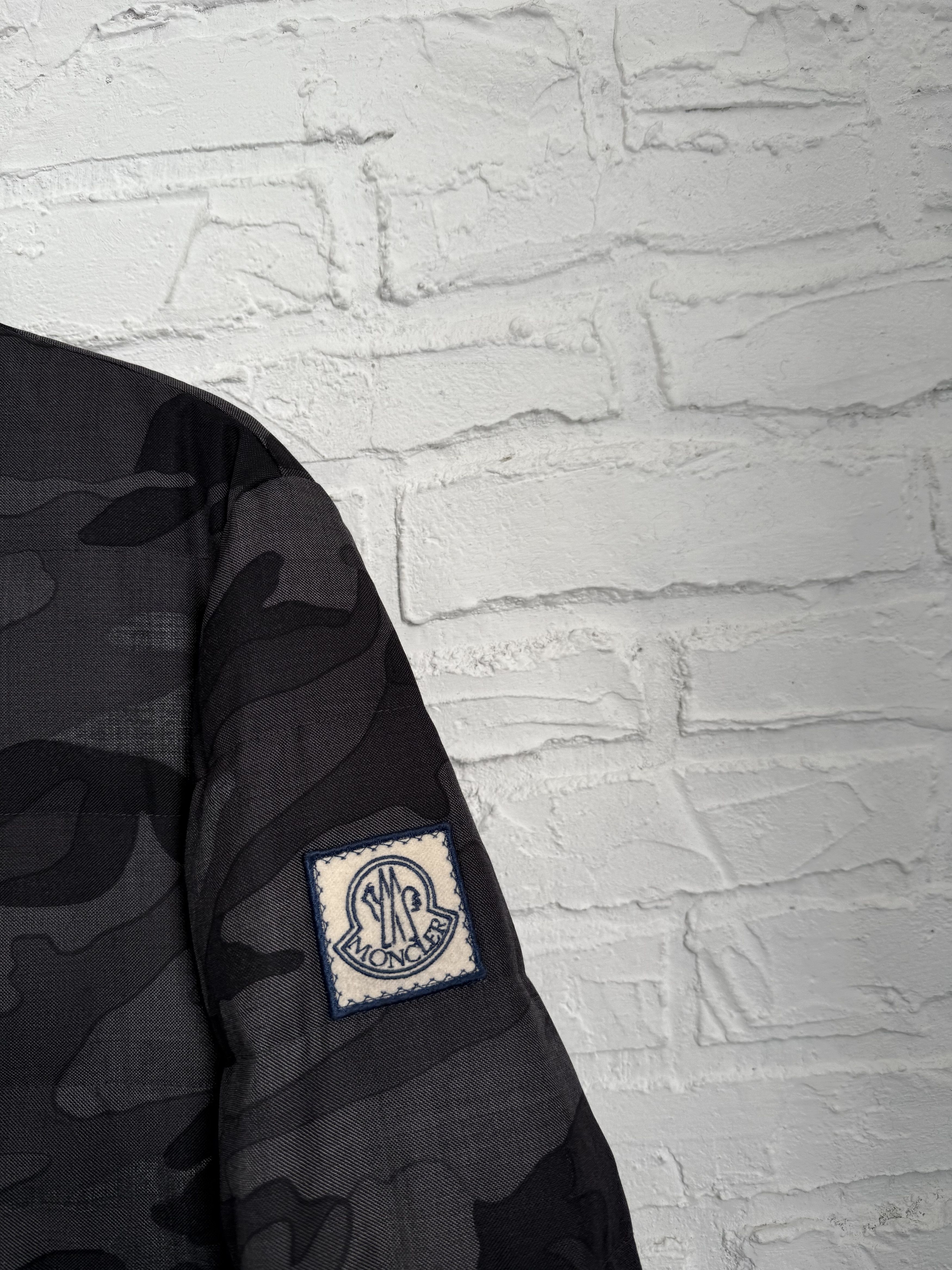 Moncler Gamme Bleu RARE Moncler Gamme Bleu wool camo down jacket Size US M / EU 48-50 / 2 - 16 Thumbnail