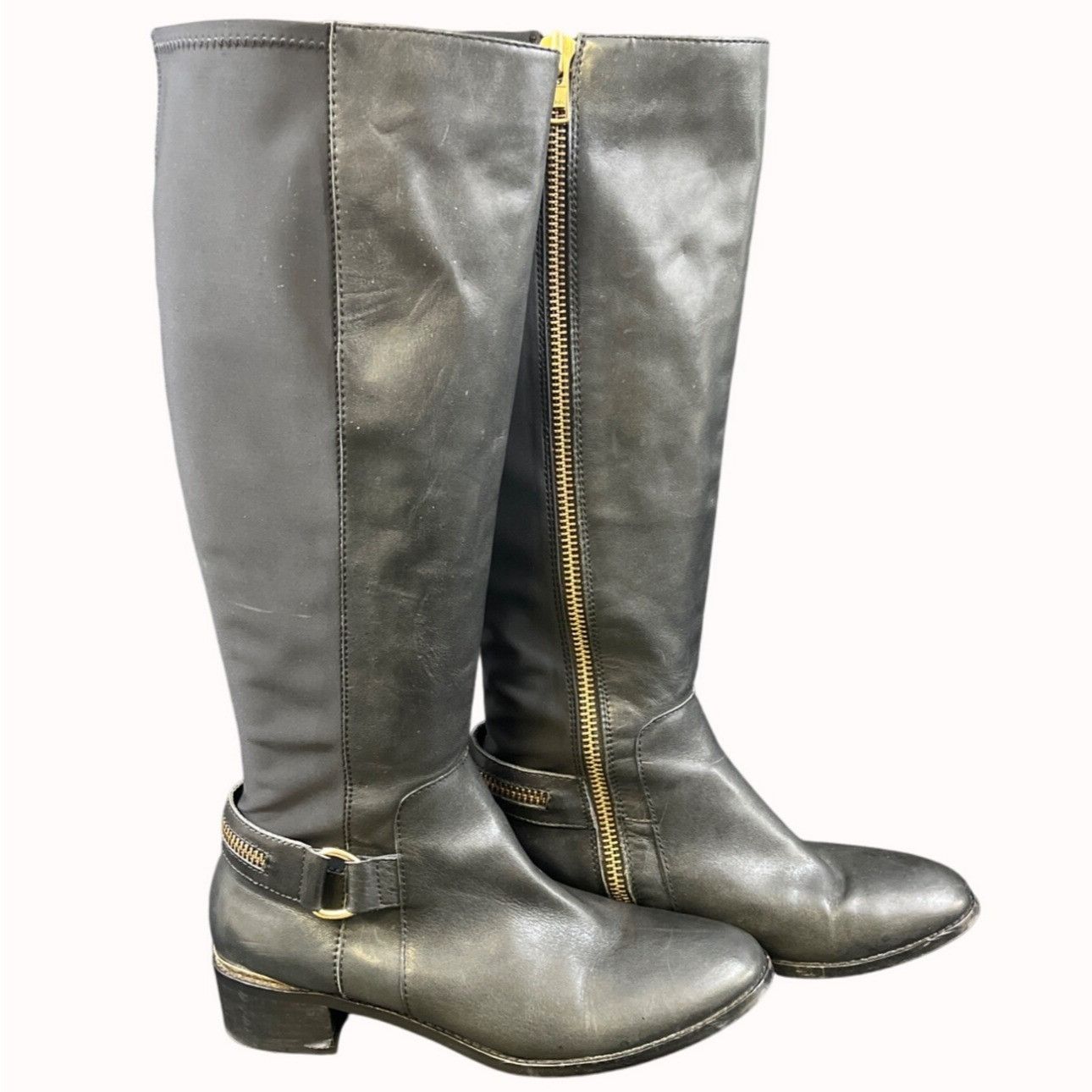 Steve Madden Steve Madden Ryperr Women's Black Riding Boots/Knee High Sz Size US 9.5 / IT 39.5 - 1 Thumbnail