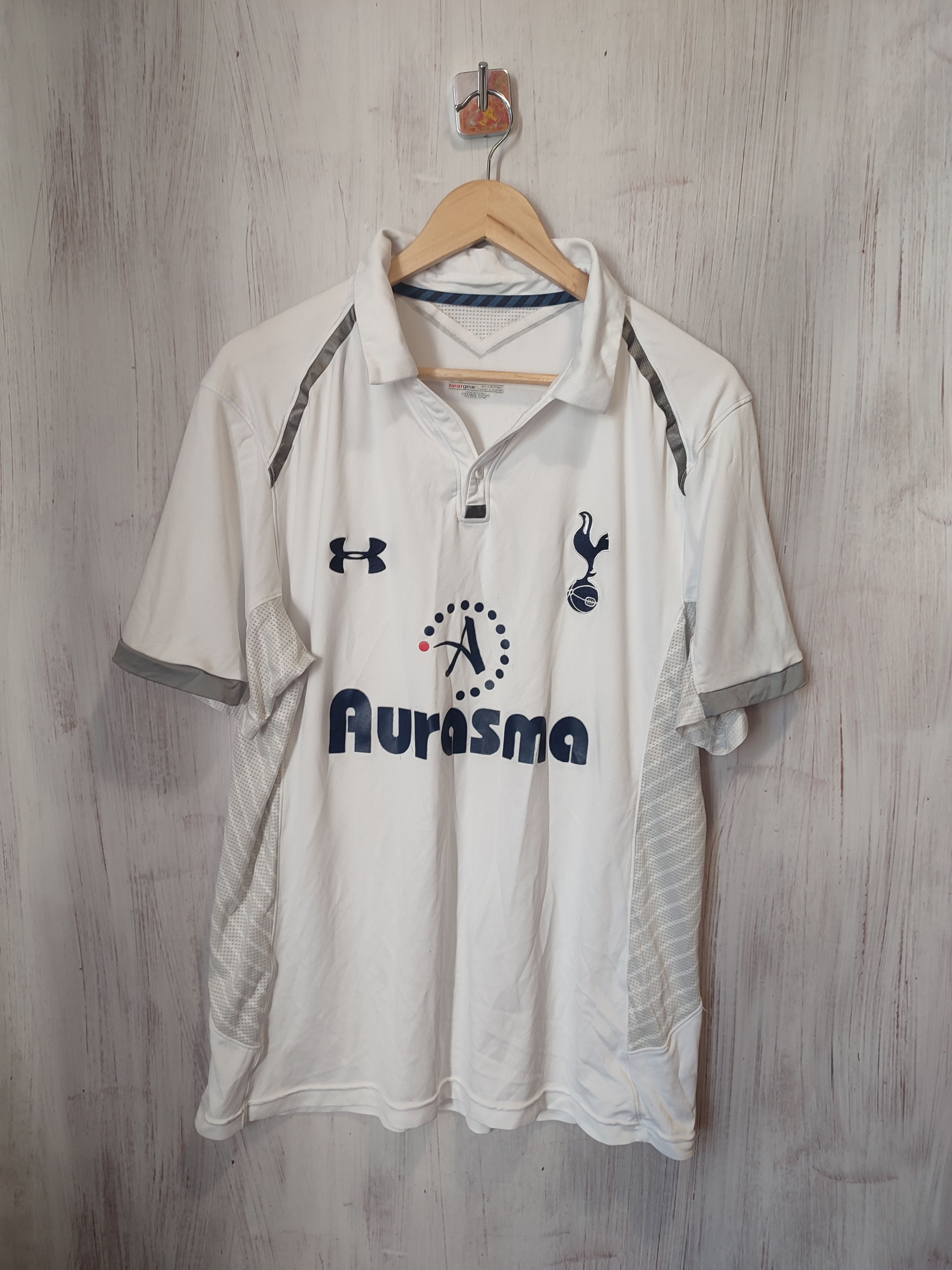 TOTTENHAM HOTSPUR 2012/13 UNDER ARMOUR HOME FOOTBALL SHIRT SOCCER JERSEY  Size S