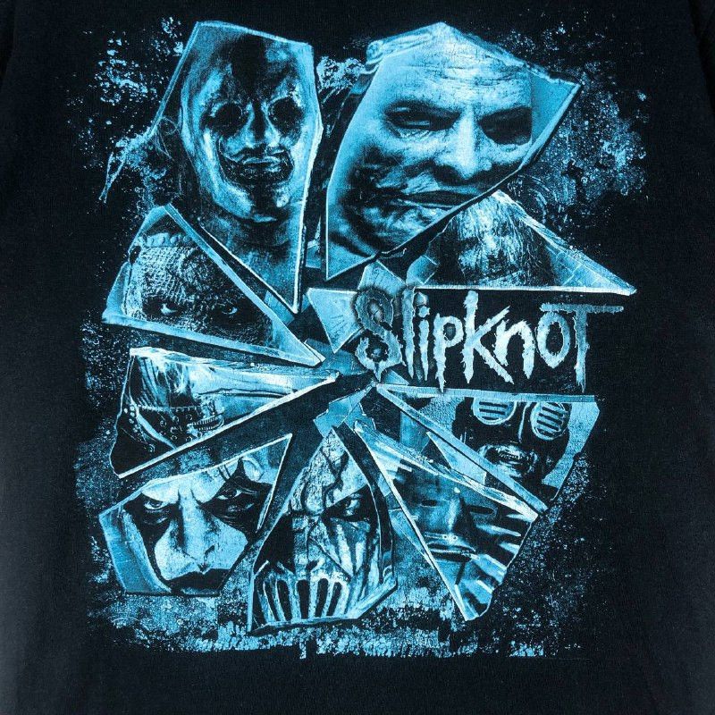 Band Tees × Slipknot Vintage "Slipknot" Prepare for Hell! World Tour 2014 - 2015 Size US M / EU 48-50 / 2 - 5 Thumbnail