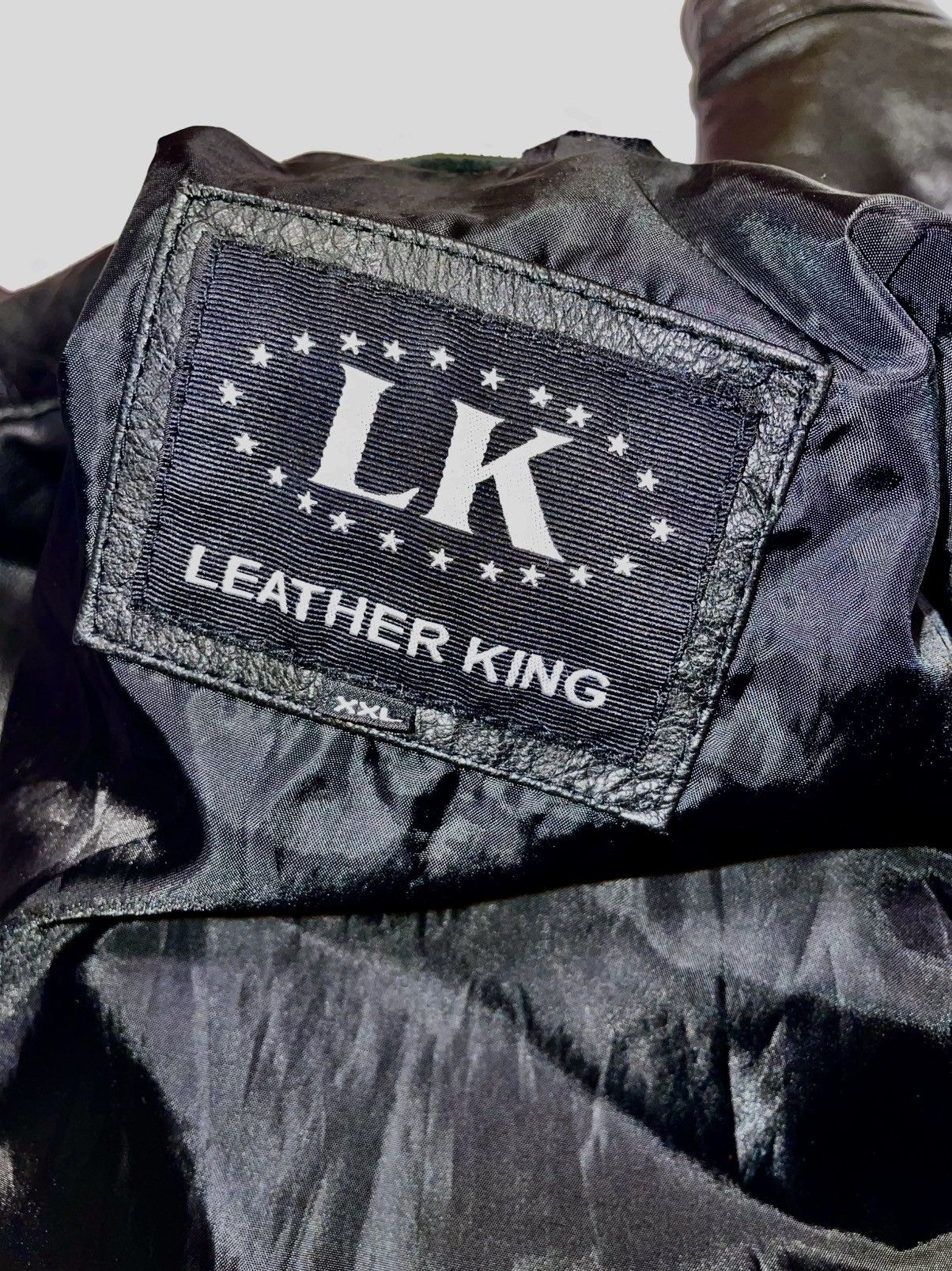 Other Vintage Leather King western shirt style jacket click snaps Size US XXL / EU 58 / 5 - 6 Thumbnail