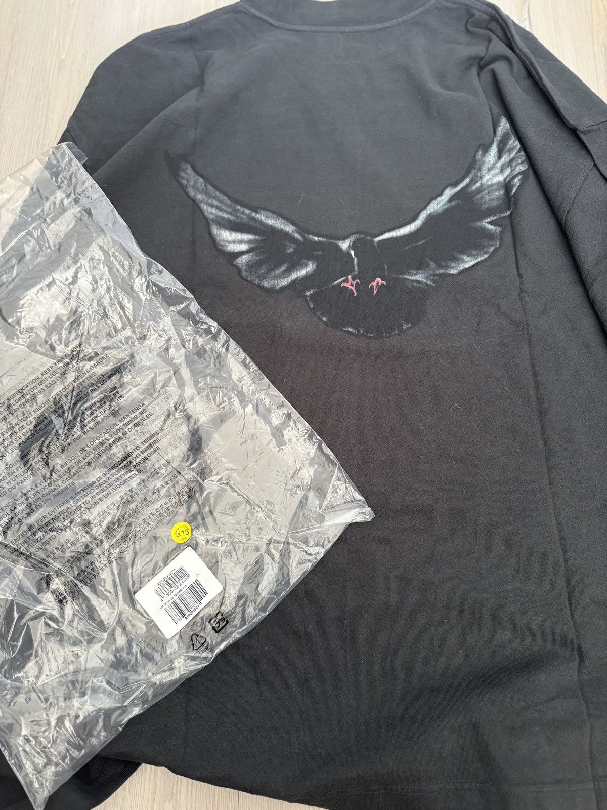 Balenciaga × Gap × Yeezy Yeezy Gap Engineered by Balenciaga Dove Long-Sleeve Tee Size US XXL / EU 58 / 5 - 9 Thumbnail