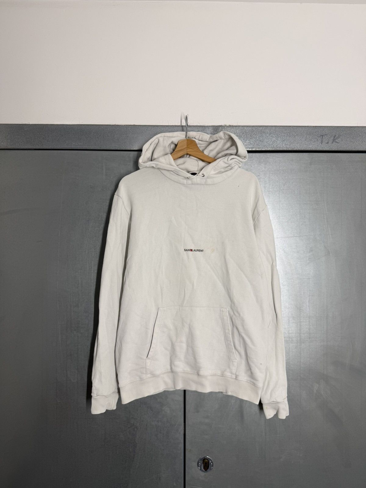 Saint Laurent Logo Hoodie