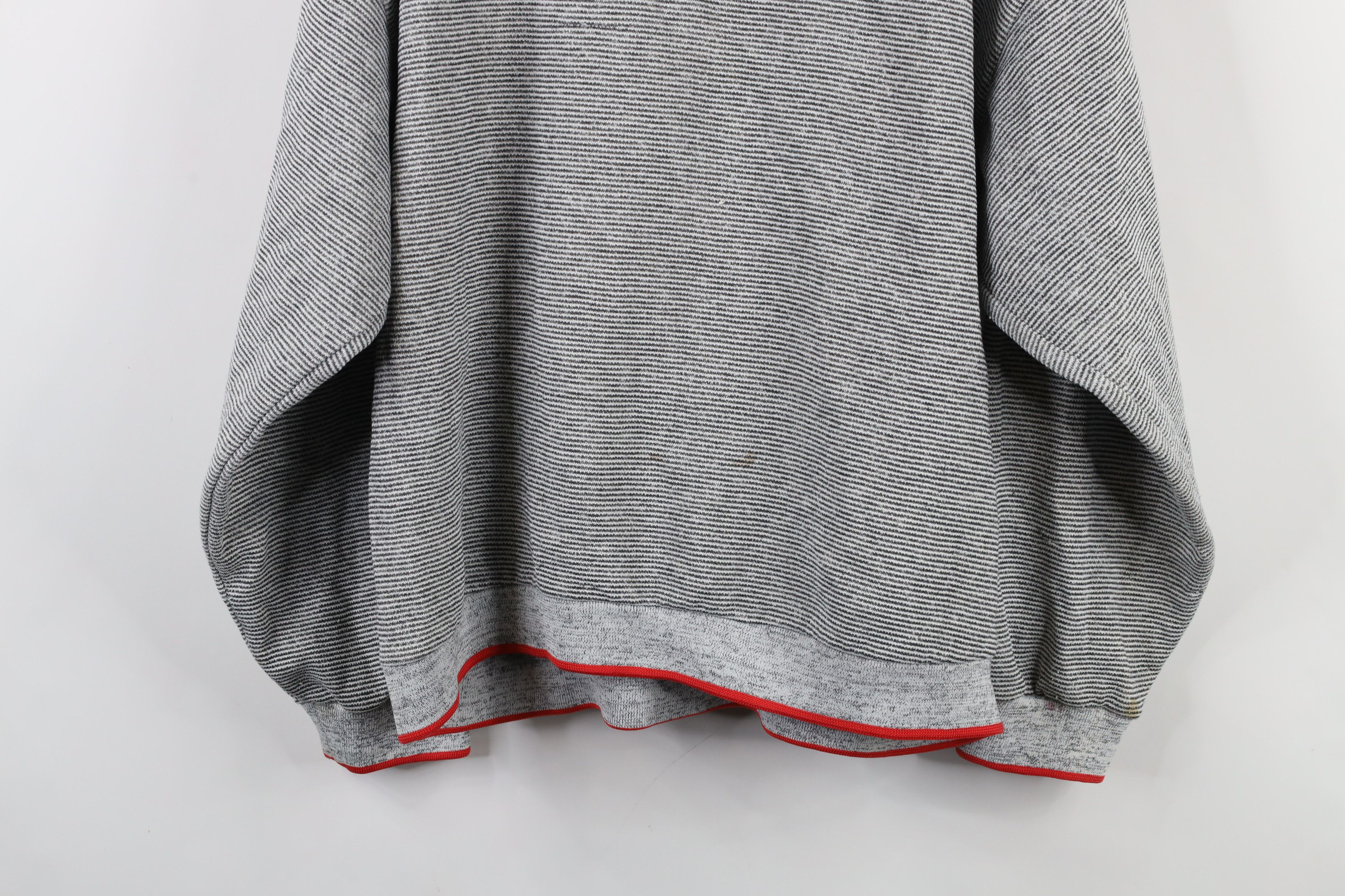 Vintage Vintage 90s Spell Striped Ohio State University Sweatshirt Size US XXL / EU 58 / 5 - 16 Thumbnail