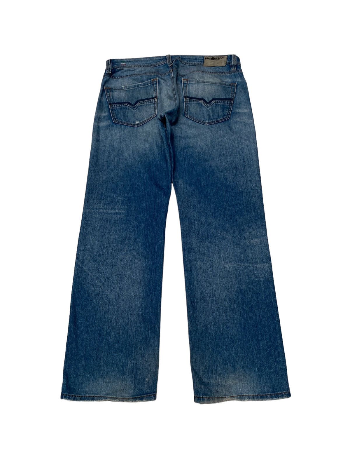 Diesel Vintage Brand Diesel Industry Jeans 1990s Size US 35 - 2 Thumbnail