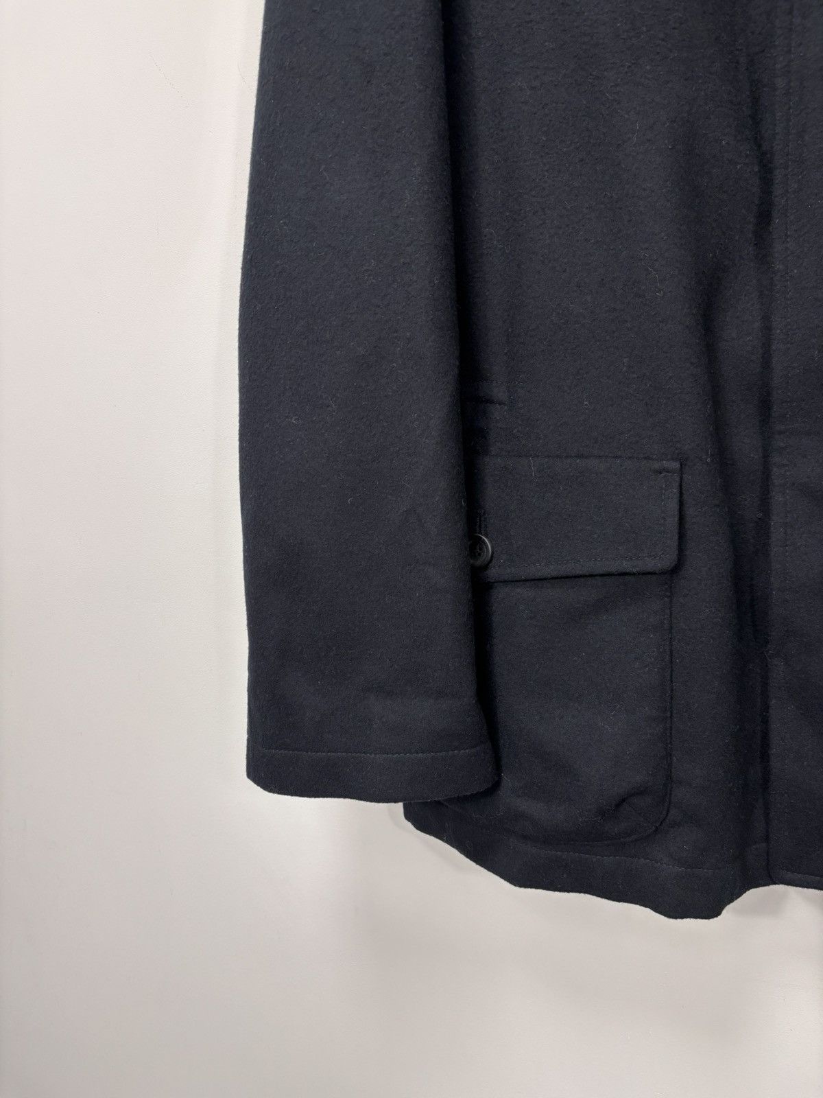 Schneiders Schneiders Salzburg Men’s Black Rainloden Wool Full Zip Coat Size US L / EU 52-54 / 3 - 6 Thumbnail