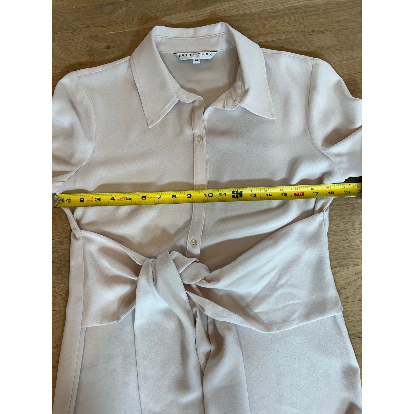 Trina Turk Trina Turk Danna Dress Ivory (Sz M) Size M / US 6-8 / IT 42-44 - 4 Thumbnail