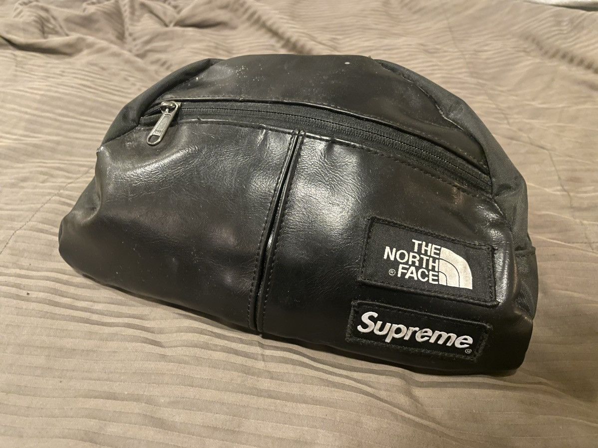 Supreme × The North Face Supreme X North Face Leather Roo/Lumbar Bag Size ONE SIZE - 3 Thumbnail