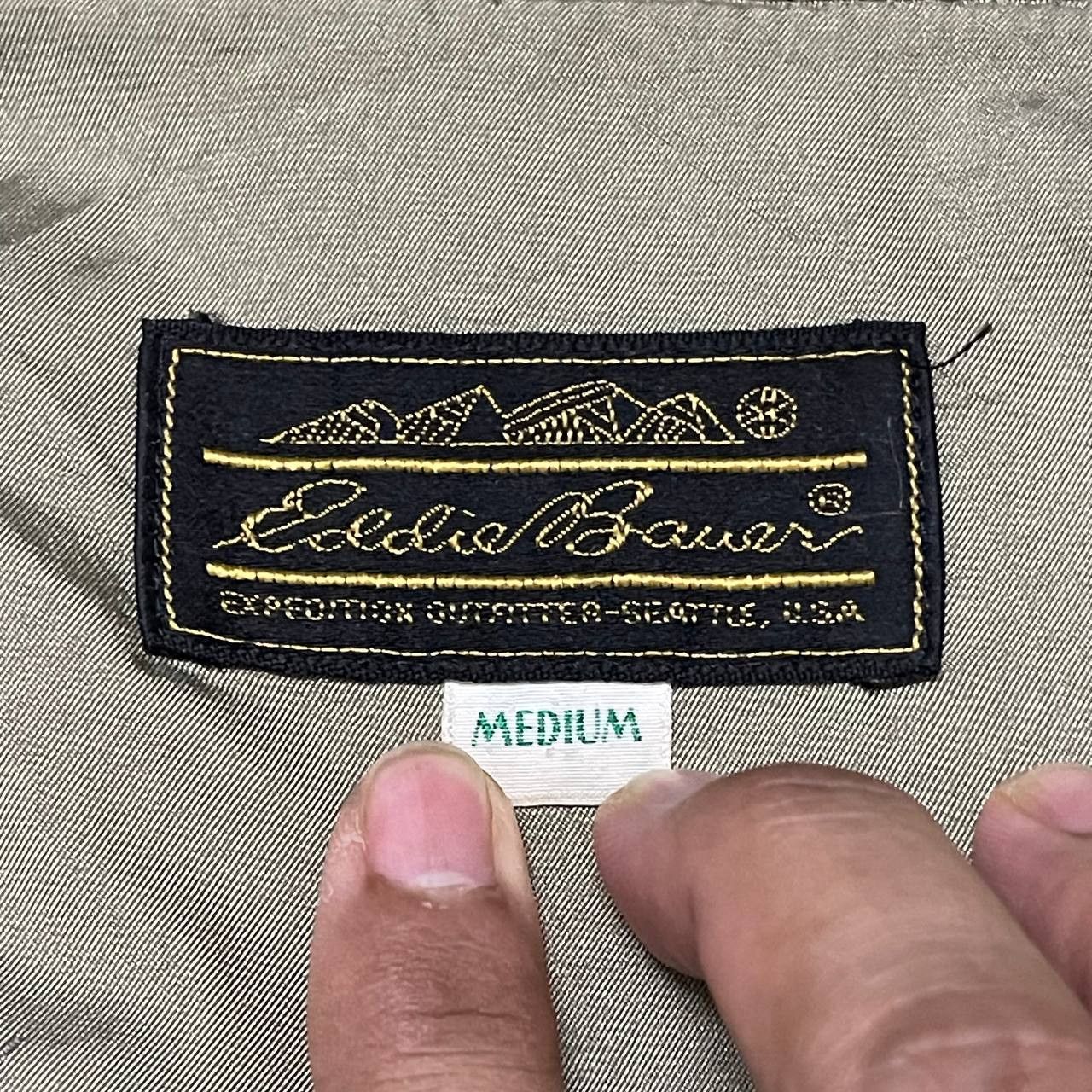 Eddie Bauer Vintage Eddie Bauer Expedition Outfitter Wool Bomber Jacket Size US M / EU 48-50 / 2 - 12 Thumbnail