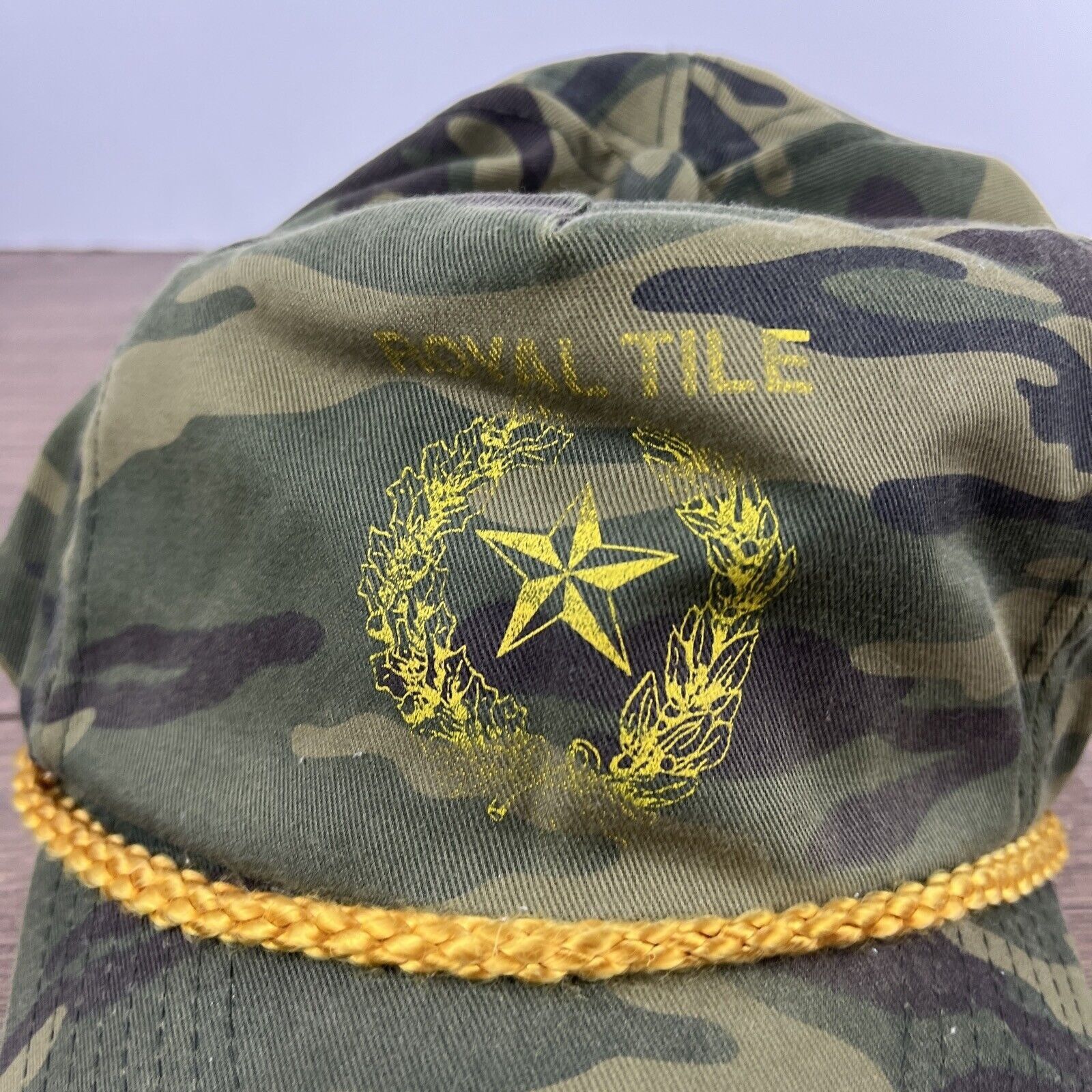 Other Royal Tile Hat Royal Tile Hat Camo Green Hat Adjustable Gree Size ONE SIZE - 8 Thumbnail