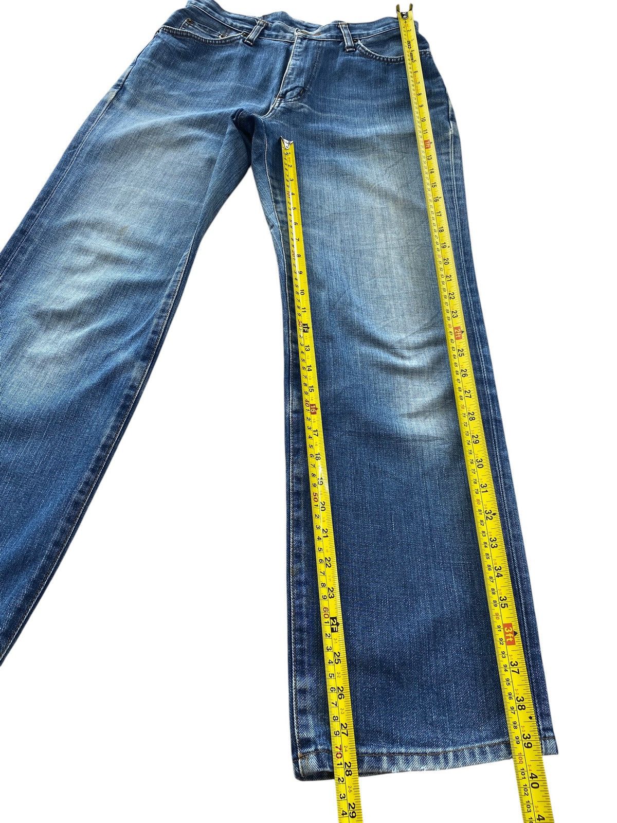 Edwin Edwin x Something Faded Wash Straight Leg Style Jeans Size US 29 - 8 Thumbnail